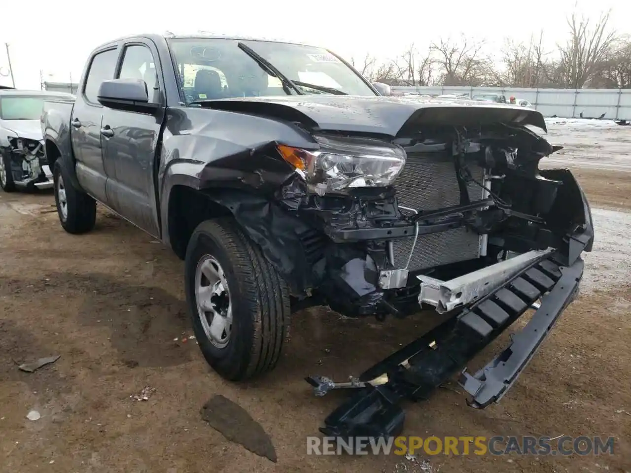 1 Photograph of a damaged car 3TMCZ5AN9MM392148 TOYOTA TACOMA 2021