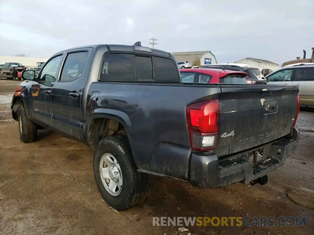 3 Photograph of a damaged car 3TMCZ5AN9MM392148 TOYOTA TACOMA 2021