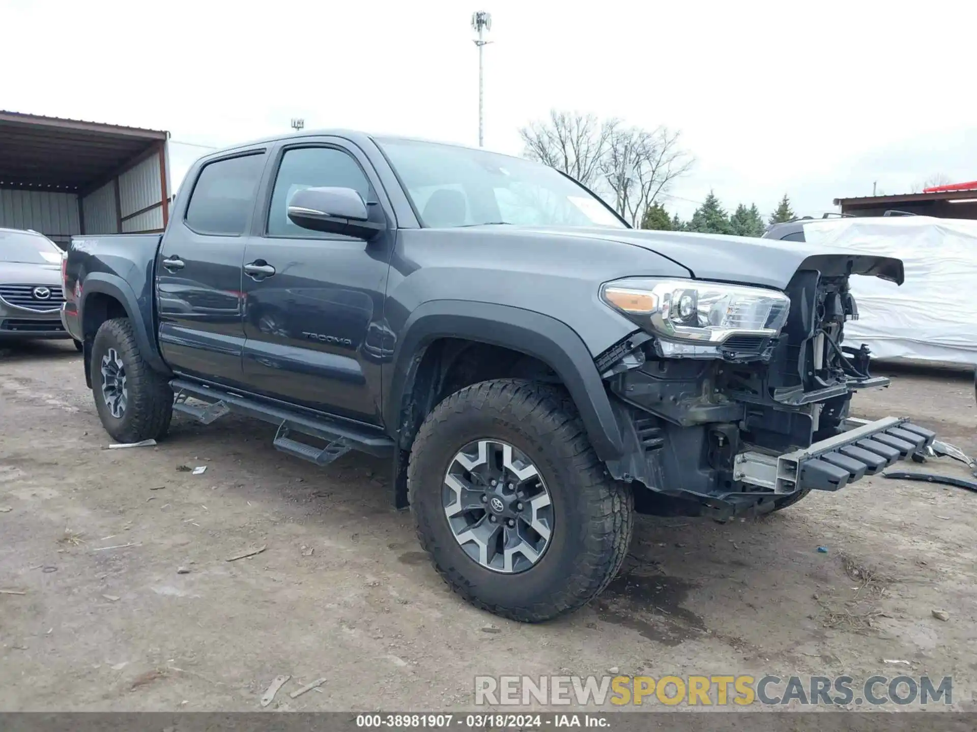 1 Photograph of a damaged car 3TMCZ5AN9MM395941 TOYOTA TACOMA 2021