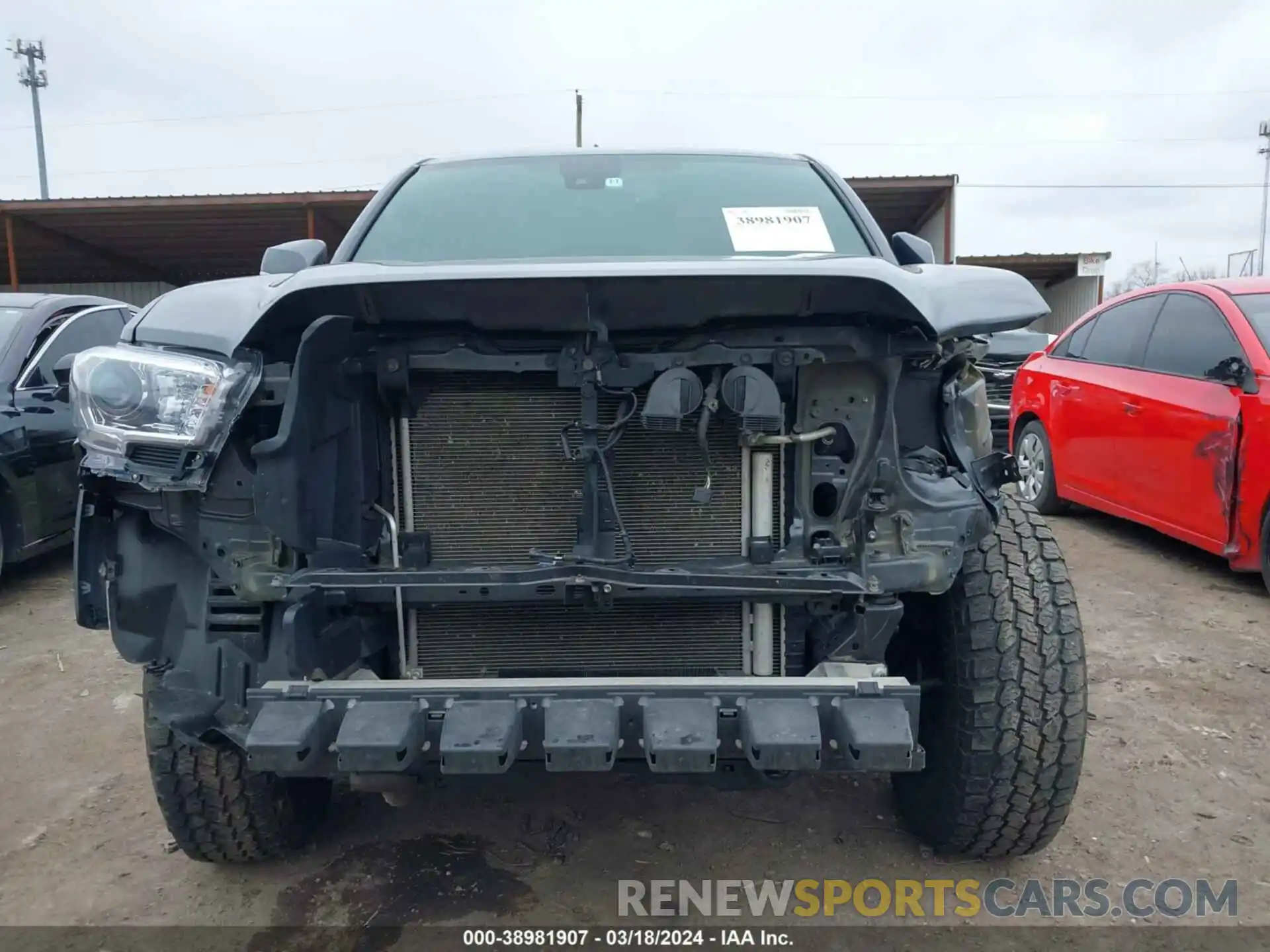 13 Photograph of a damaged car 3TMCZ5AN9MM395941 TOYOTA TACOMA 2021