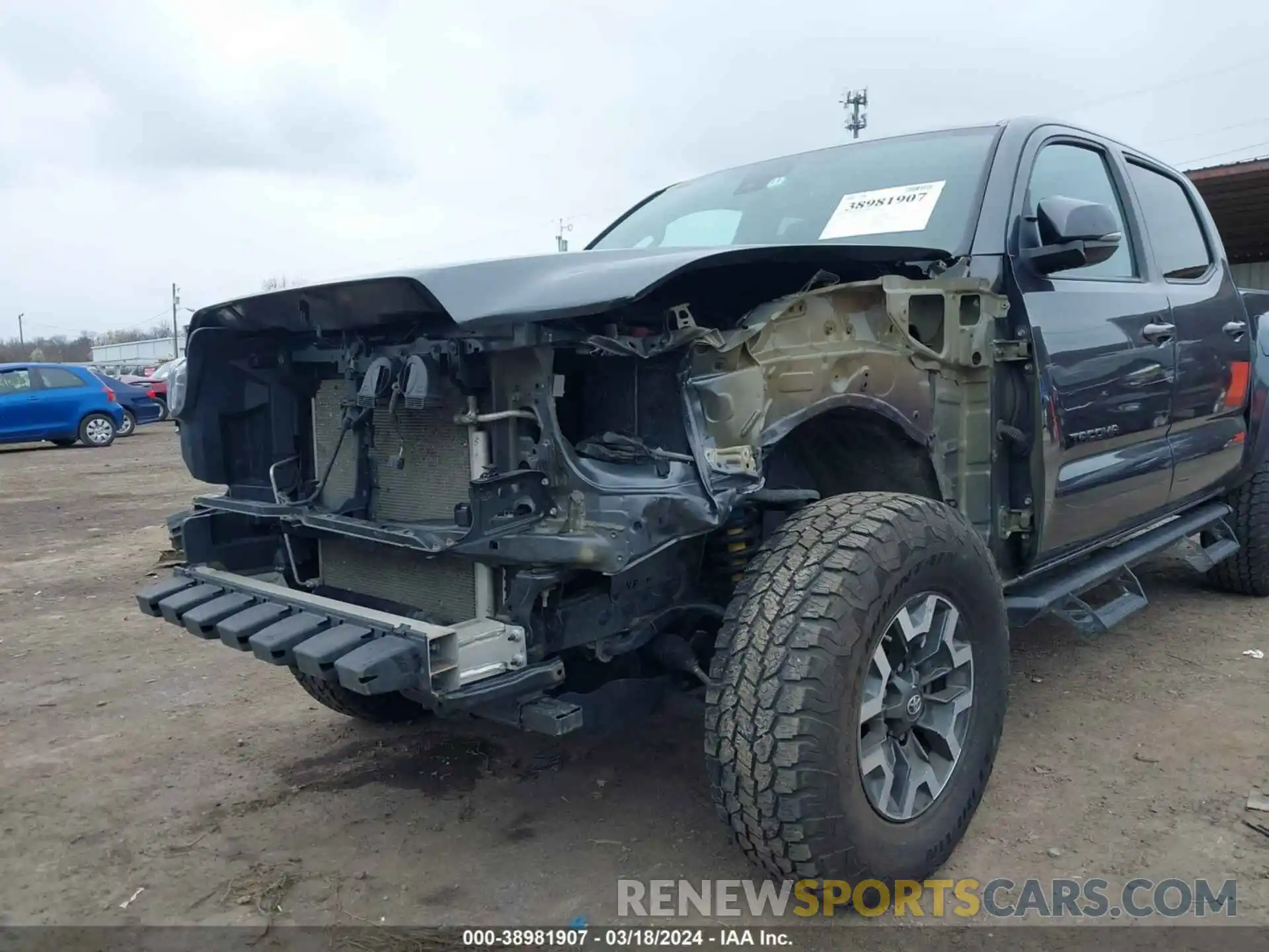 6 Photograph of a damaged car 3TMCZ5AN9MM395941 TOYOTA TACOMA 2021