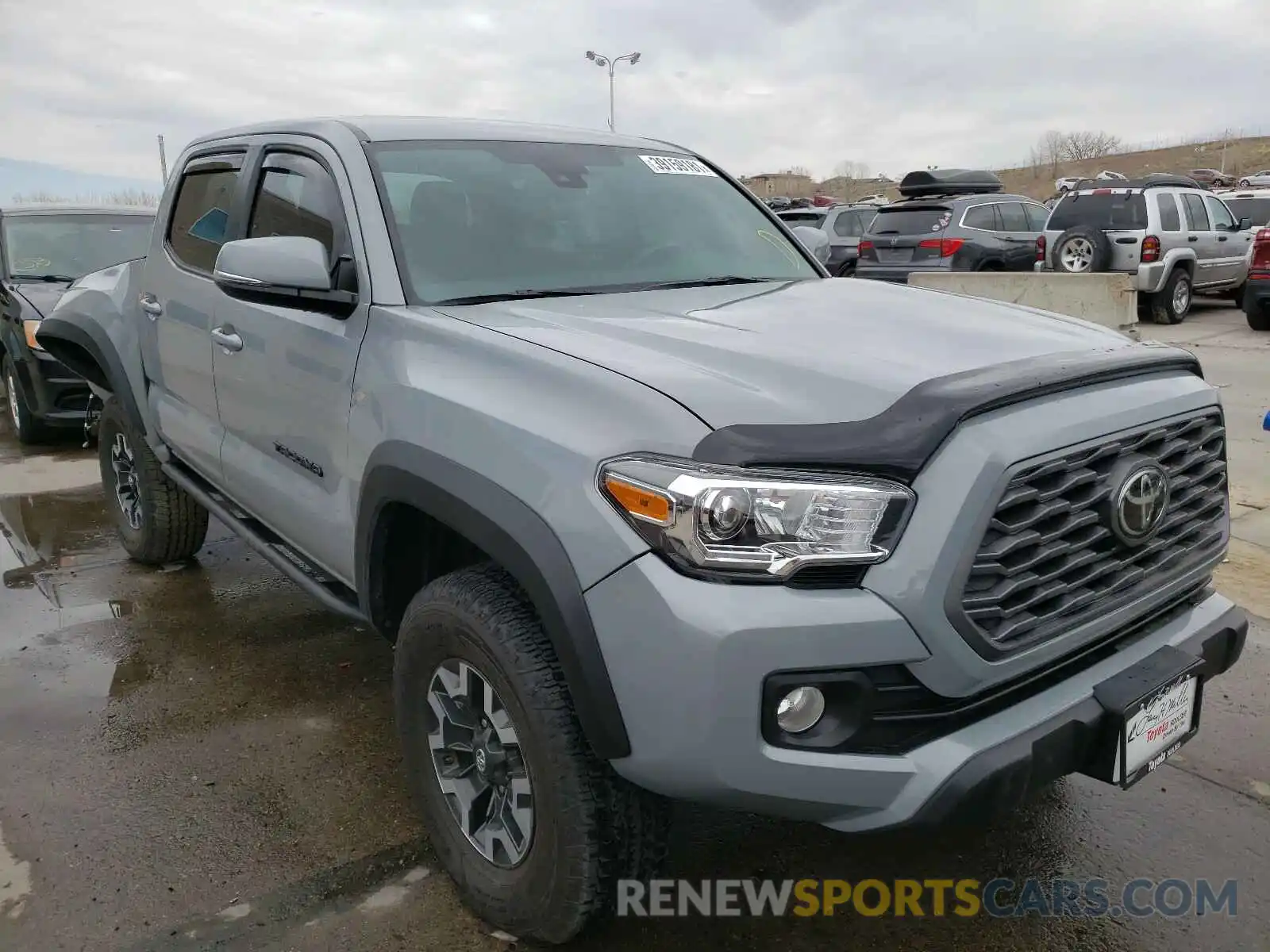 1 Photograph of a damaged car 3TMCZ5AN9MM398807 TOYOTA TACOMA 2021