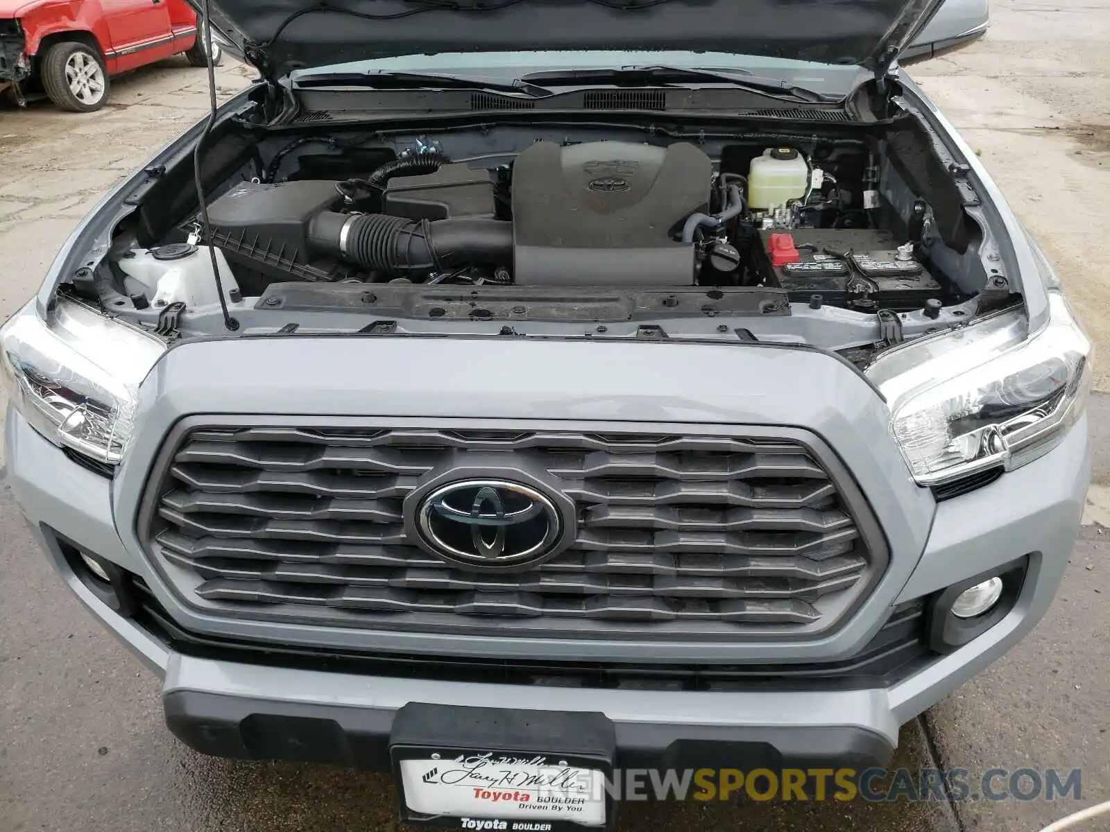 7 Photograph of a damaged car 3TMCZ5AN9MM398807 TOYOTA TACOMA 2021