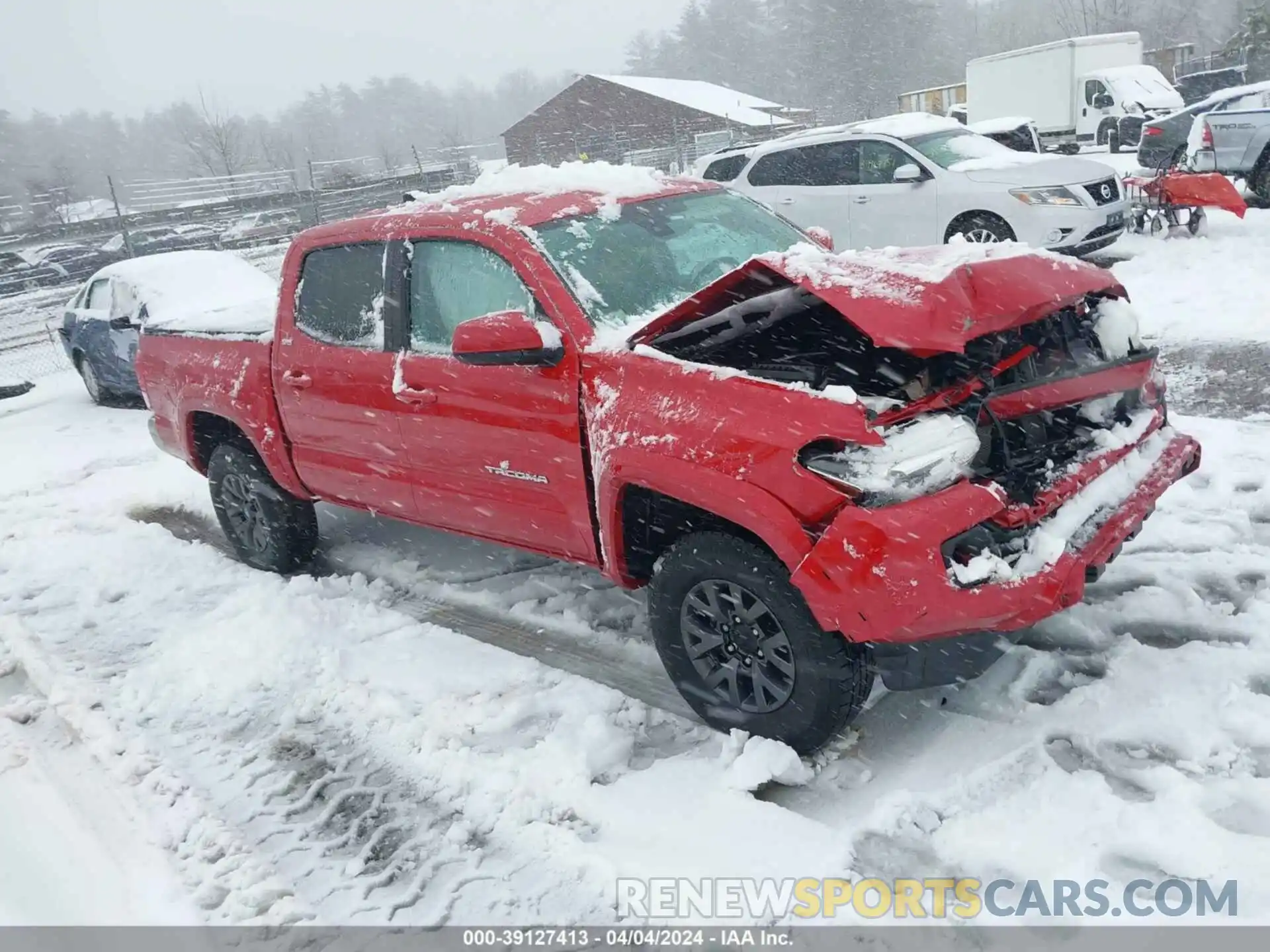 1 Photograph of a damaged car 3TMCZ5AN9MM400376 TOYOTA TACOMA 2021