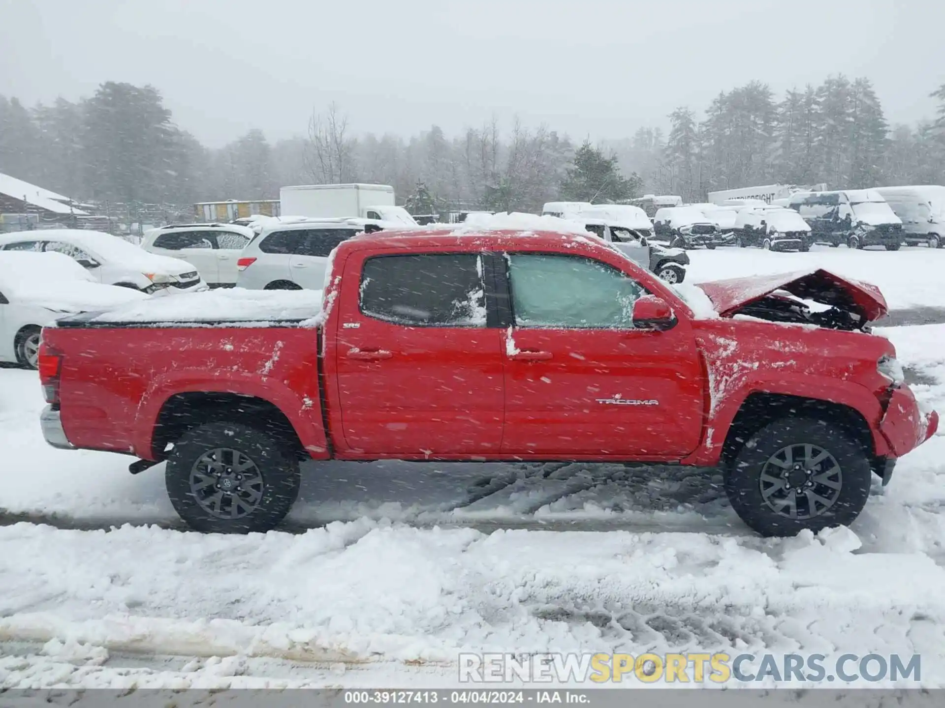 14 Photograph of a damaged car 3TMCZ5AN9MM400376 TOYOTA TACOMA 2021