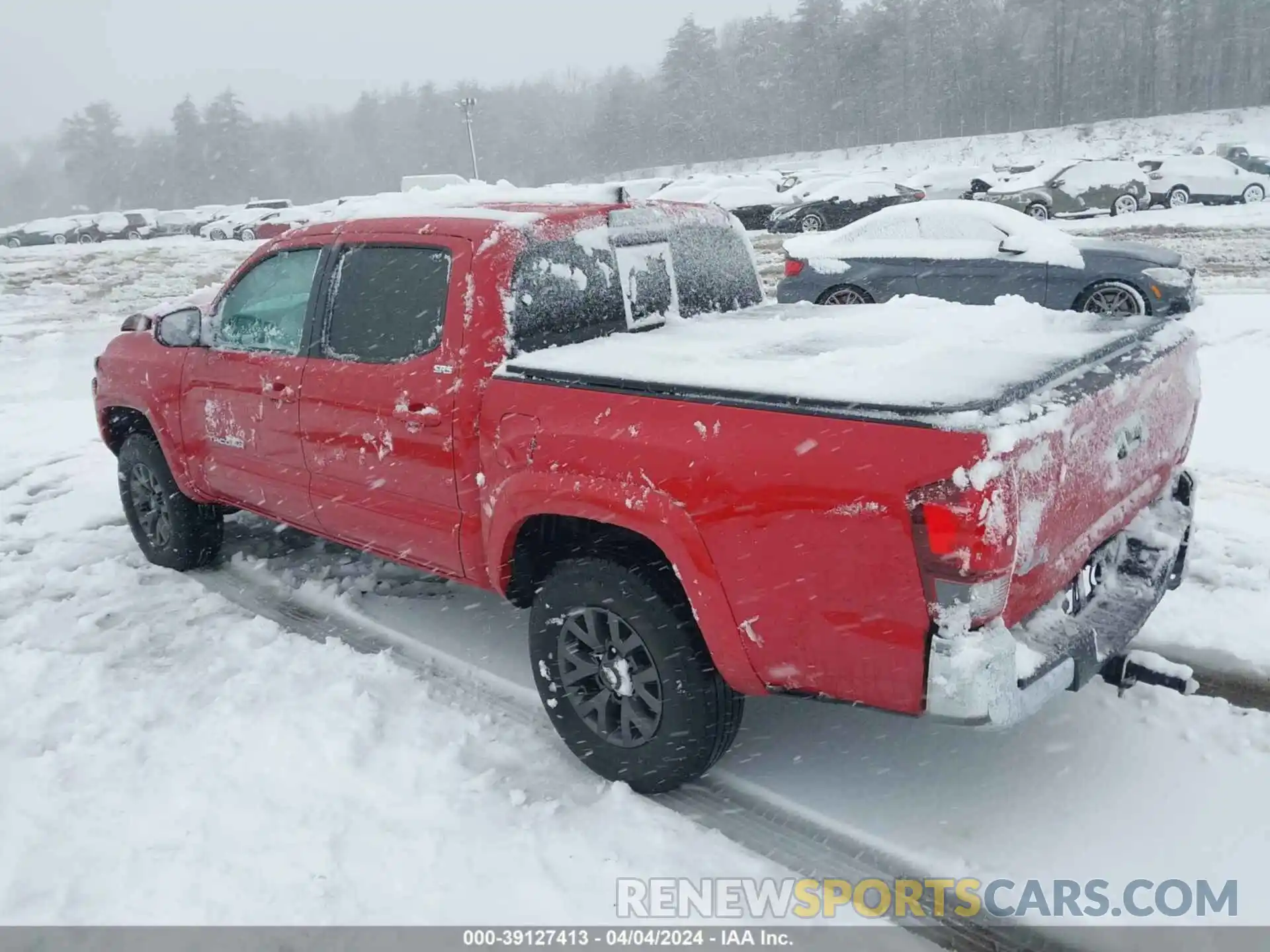 3 Photograph of a damaged car 3TMCZ5AN9MM400376 TOYOTA TACOMA 2021