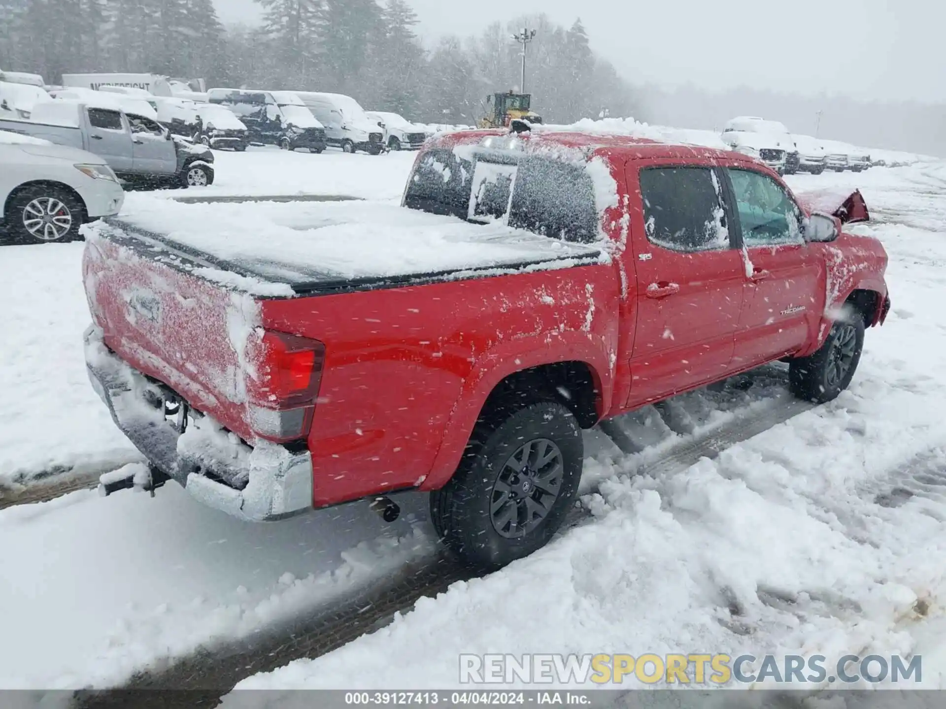 4 Фотография поврежденного автомобиля 3TMCZ5AN9MM400376 TOYOTA TACOMA 2021