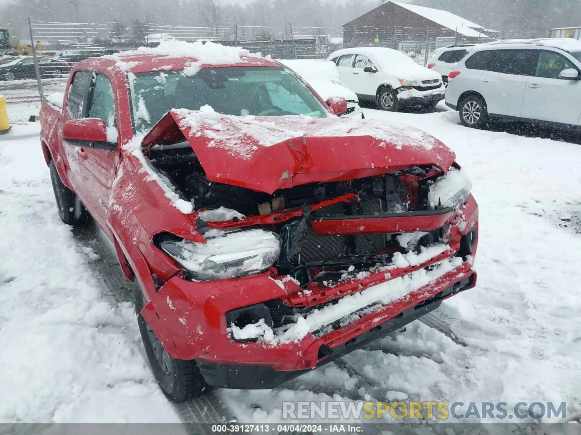 6 Photograph of a damaged car 3TMCZ5AN9MM400376 TOYOTA TACOMA 2021