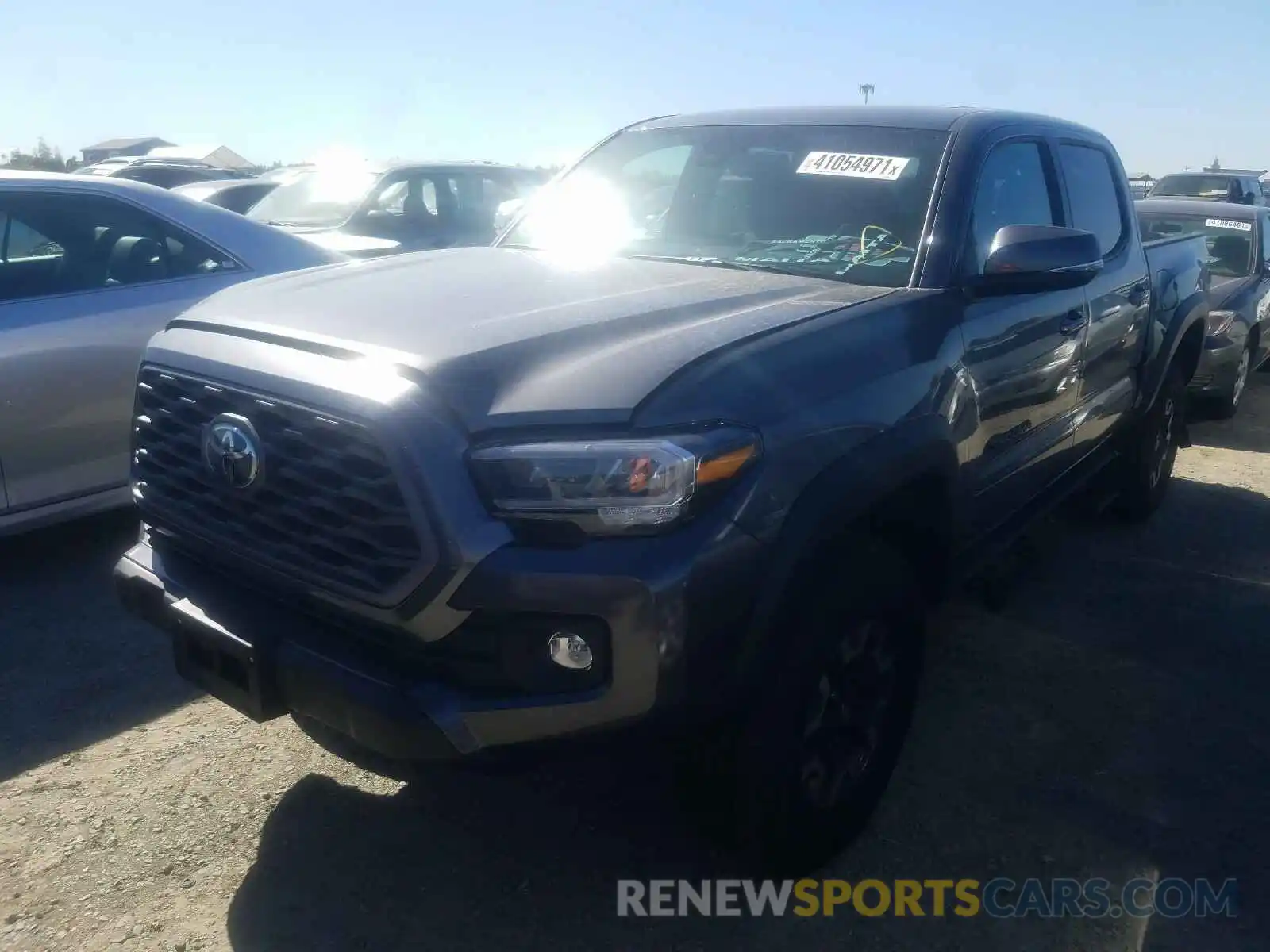 2 Photograph of a damaged car 3TMCZ5AN9MM405433 TOYOTA TACOMA 2021