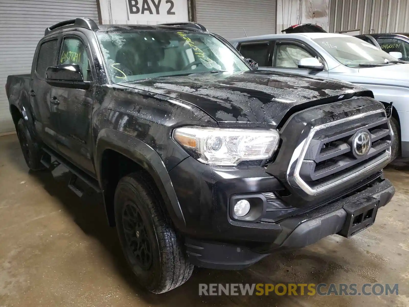 1 Photograph of a damaged car 3TMCZ5AN9MM411118 TOYOTA TACOMA 2021