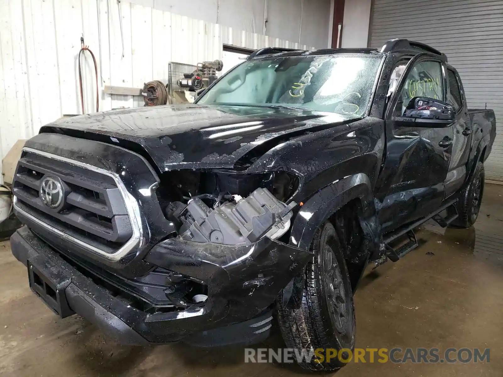 2 Photograph of a damaged car 3TMCZ5AN9MM411118 TOYOTA TACOMA 2021