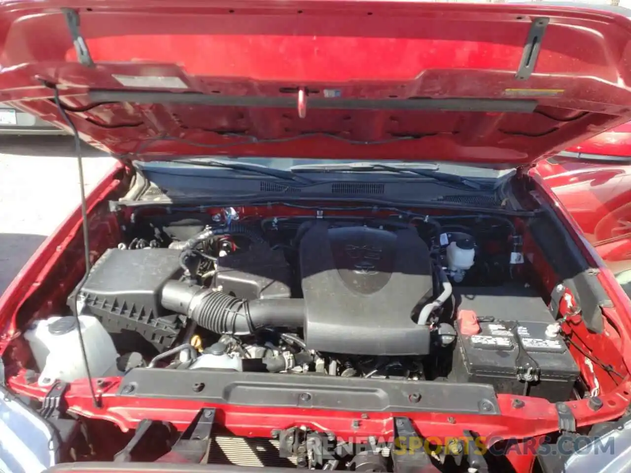 7 Photograph of a damaged car 3TMCZ5AN9MM411796 TOYOTA TACOMA 2021