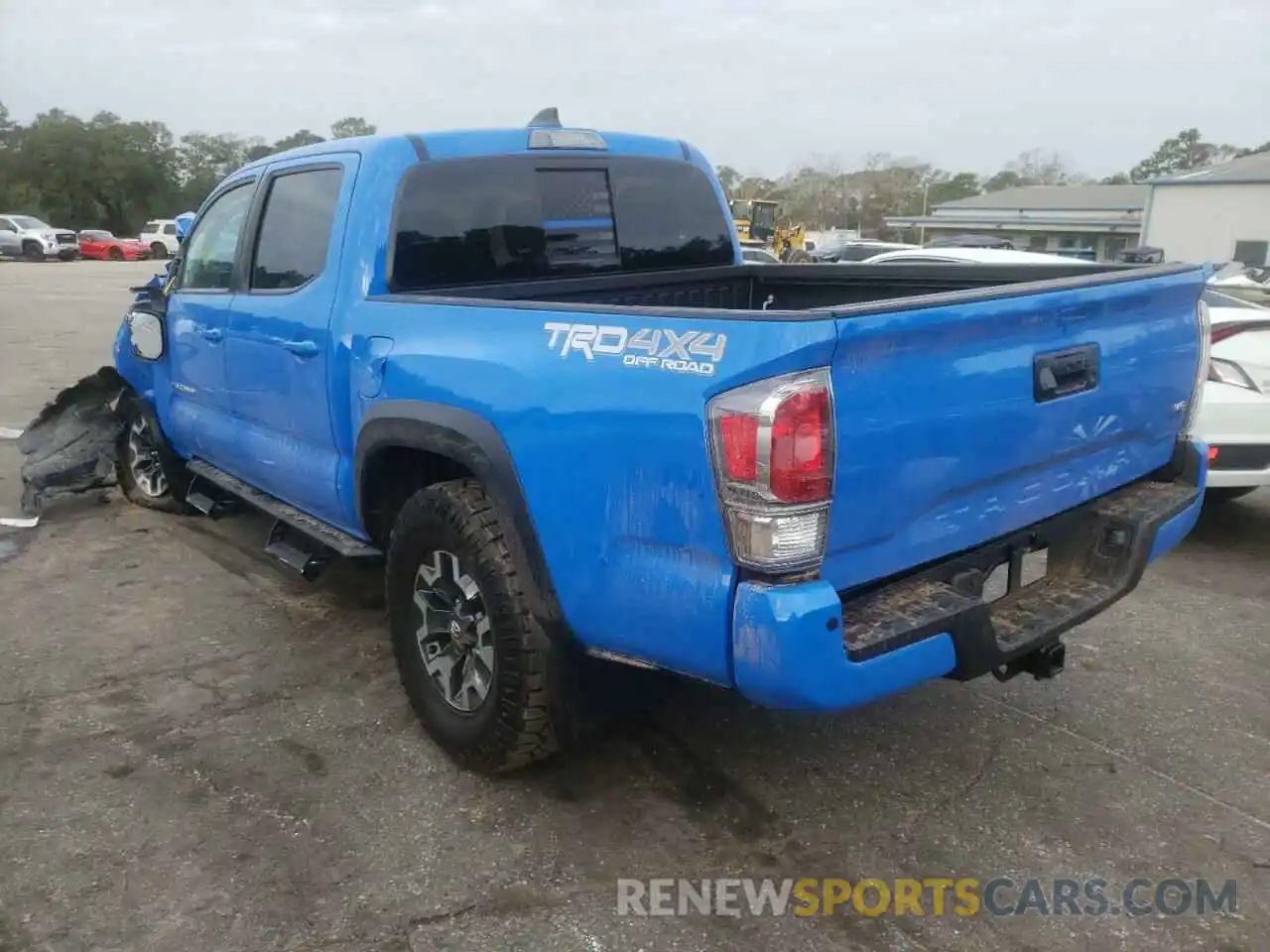 3 Photograph of a damaged car 3TMCZ5AN9MM416318 TOYOTA TACOMA 2021