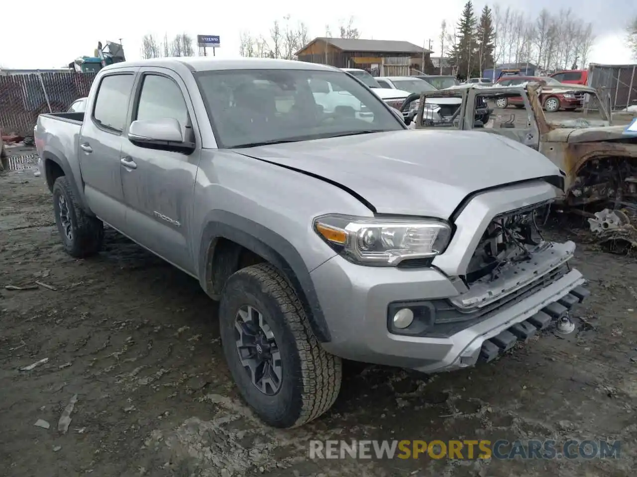 1 Photograph of a damaged car 3TMCZ5AN9MM417646 TOYOTA TACOMA 2021