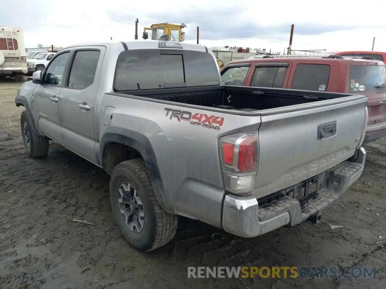 3 Photograph of a damaged car 3TMCZ5AN9MM417646 TOYOTA TACOMA 2021