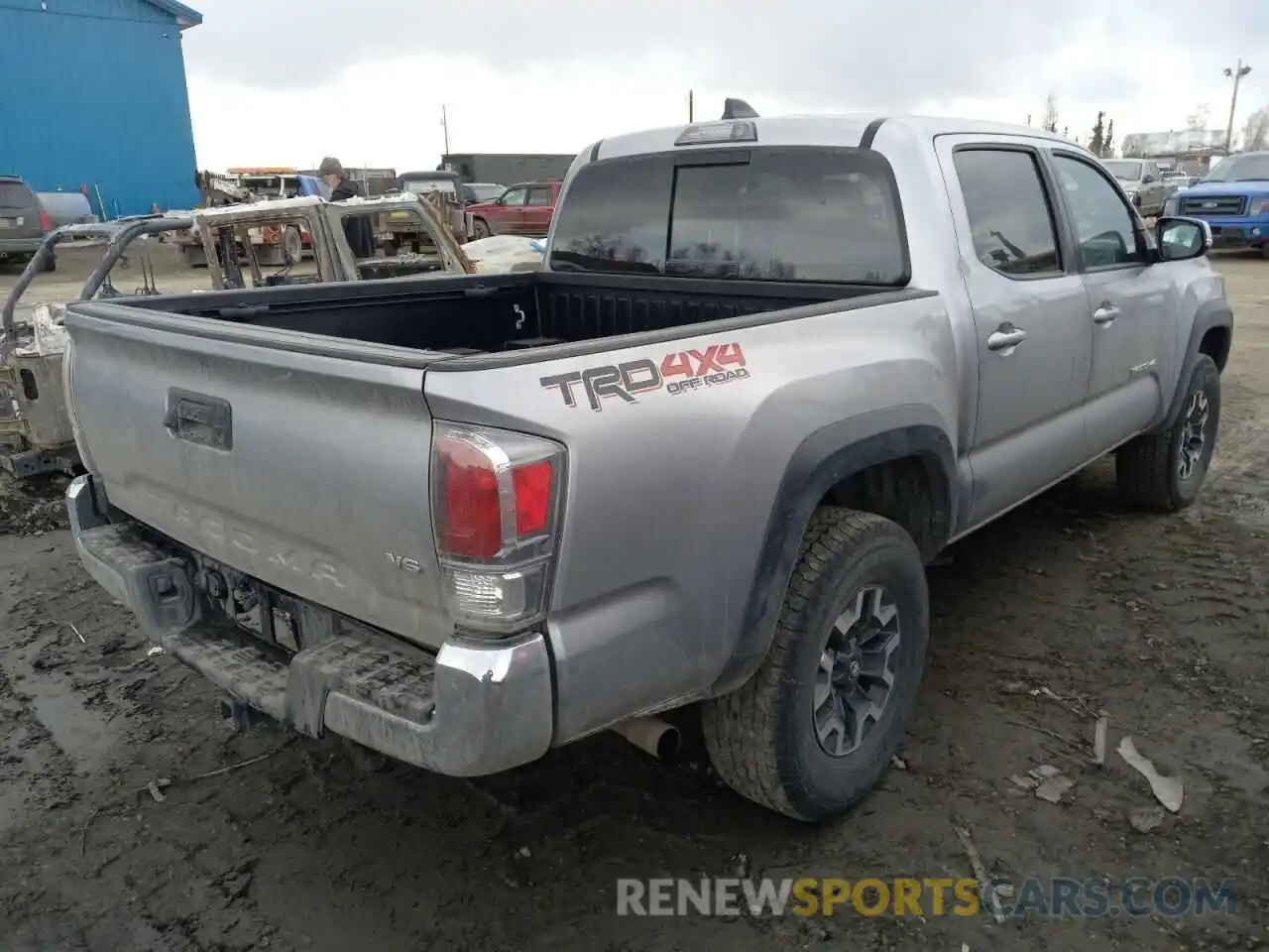 4 Photograph of a damaged car 3TMCZ5AN9MM417646 TOYOTA TACOMA 2021