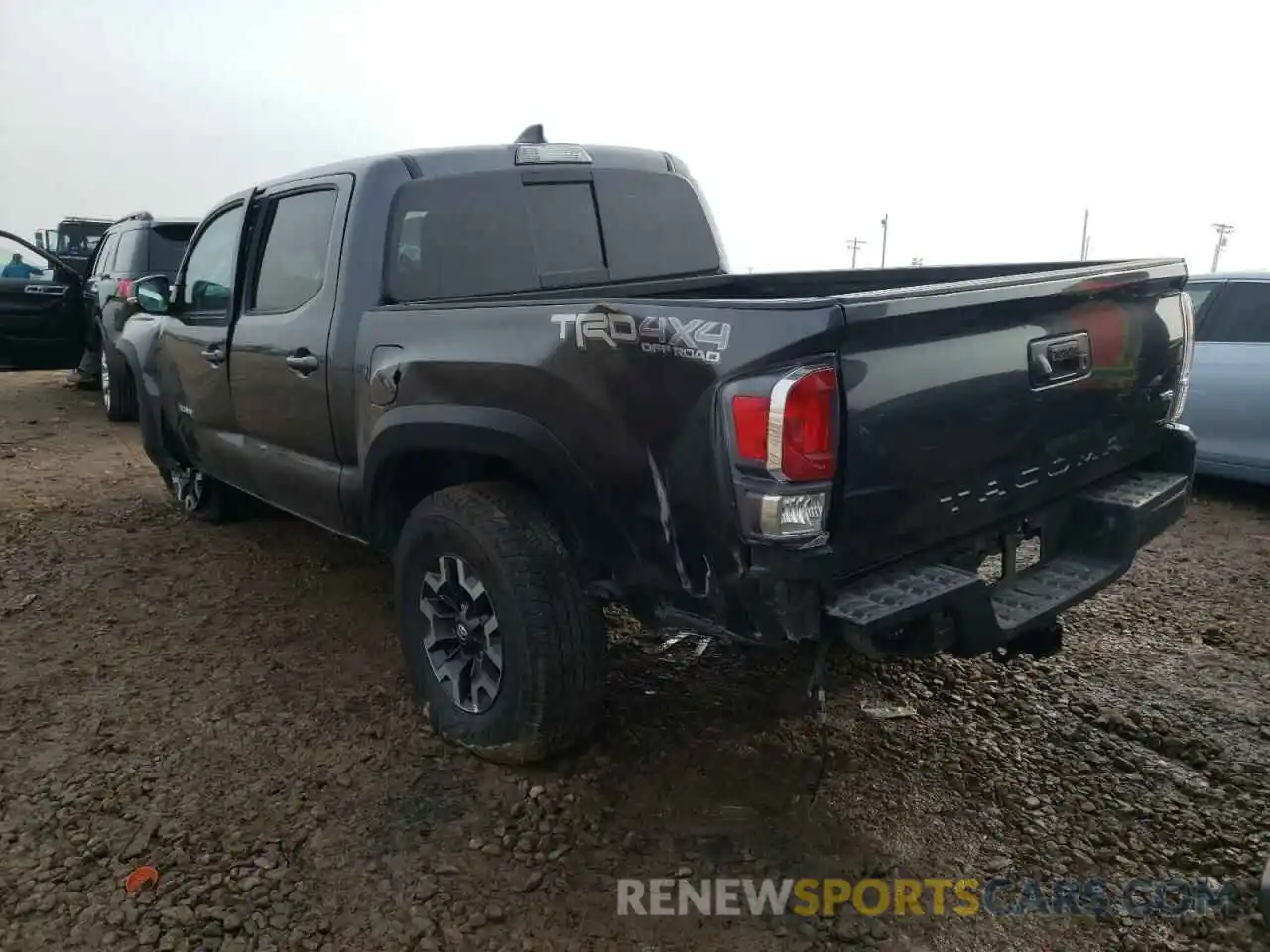 3 Photograph of a damaged car 3TMCZ5AN9MM419655 TOYOTA TACOMA 2021