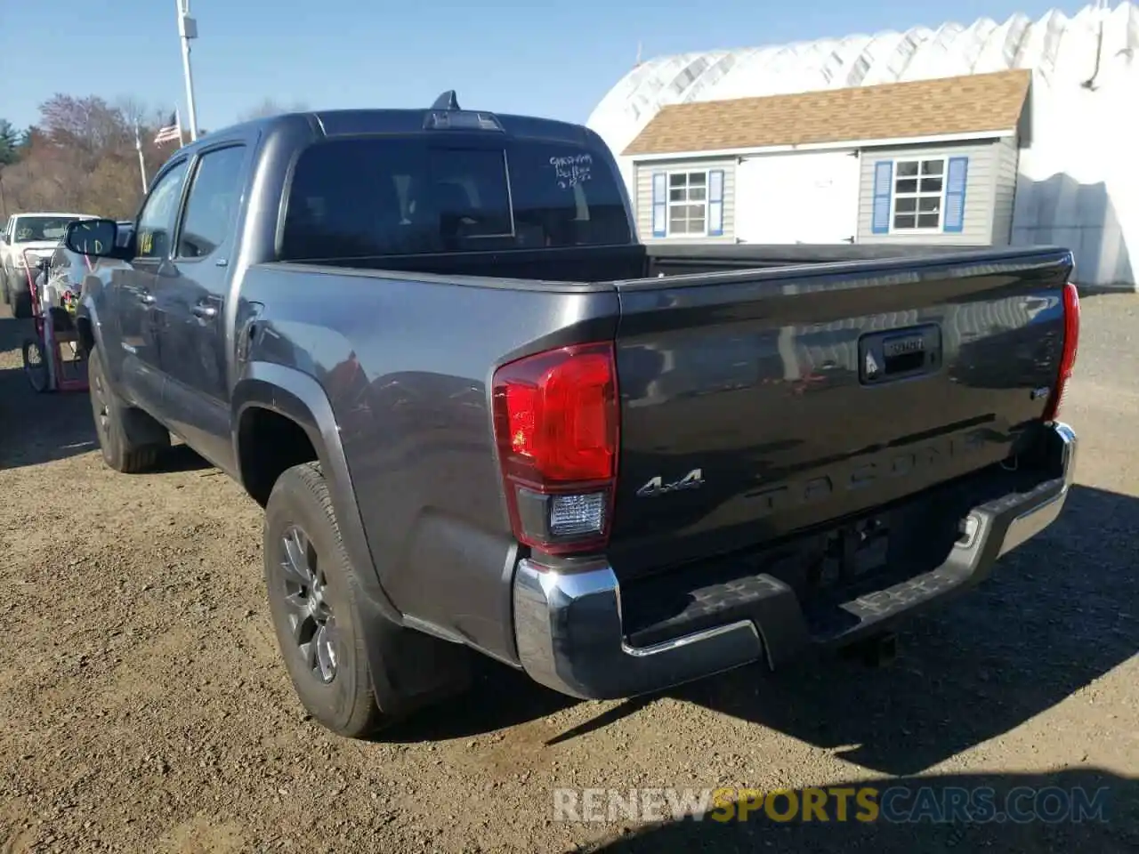 3 Photograph of a damaged car 3TMCZ5AN9MM421874 TOYOTA TACOMA 2021