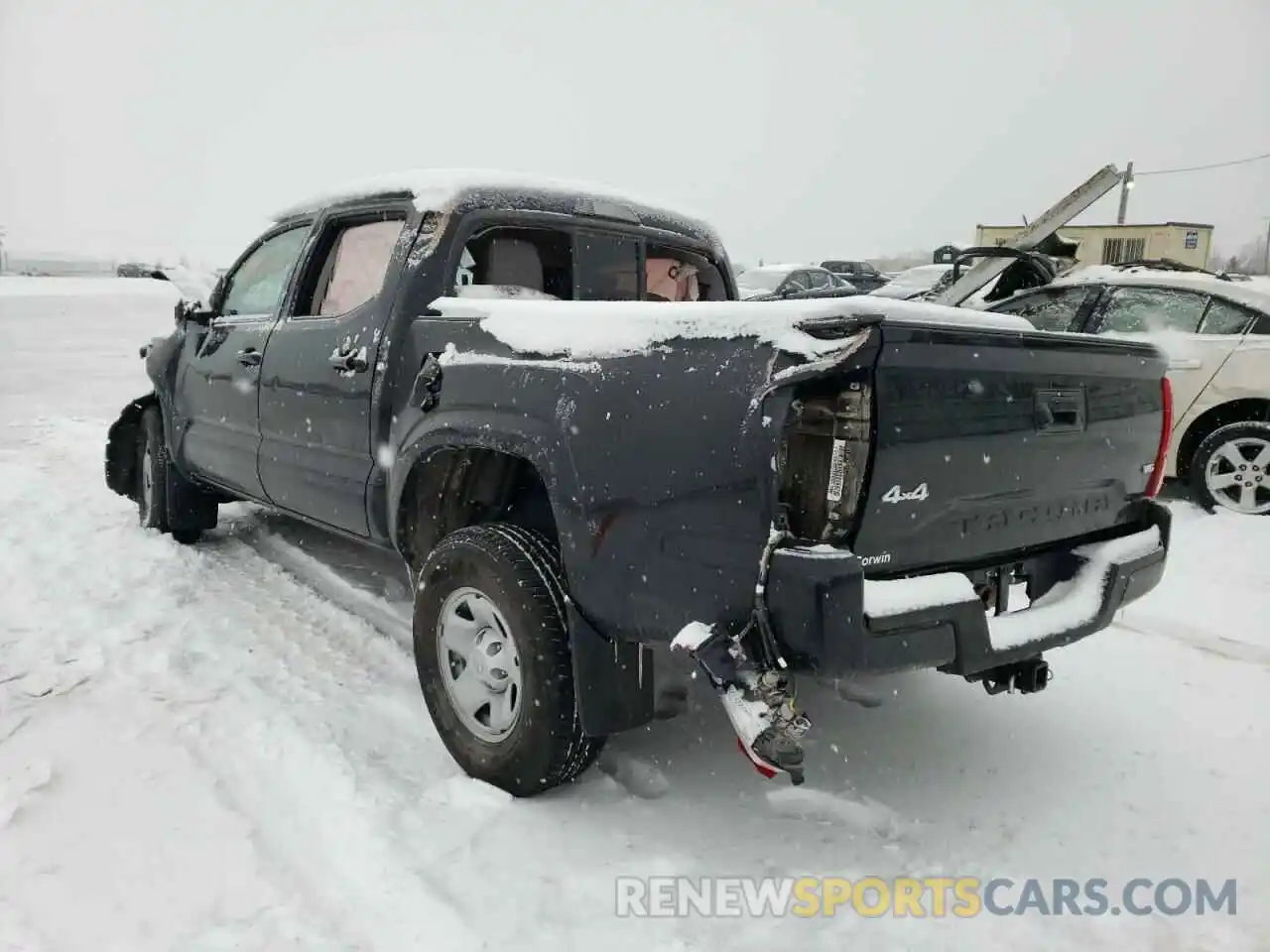 3 Photograph of a damaged car 3TMCZ5AN9MM427383 TOYOTA TACOMA 2021