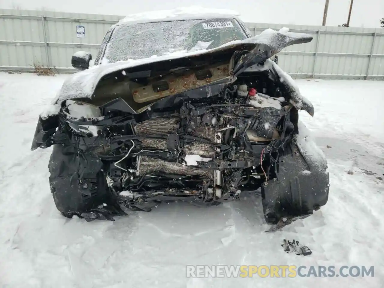 9 Photograph of a damaged car 3TMCZ5AN9MM427383 TOYOTA TACOMA 2021