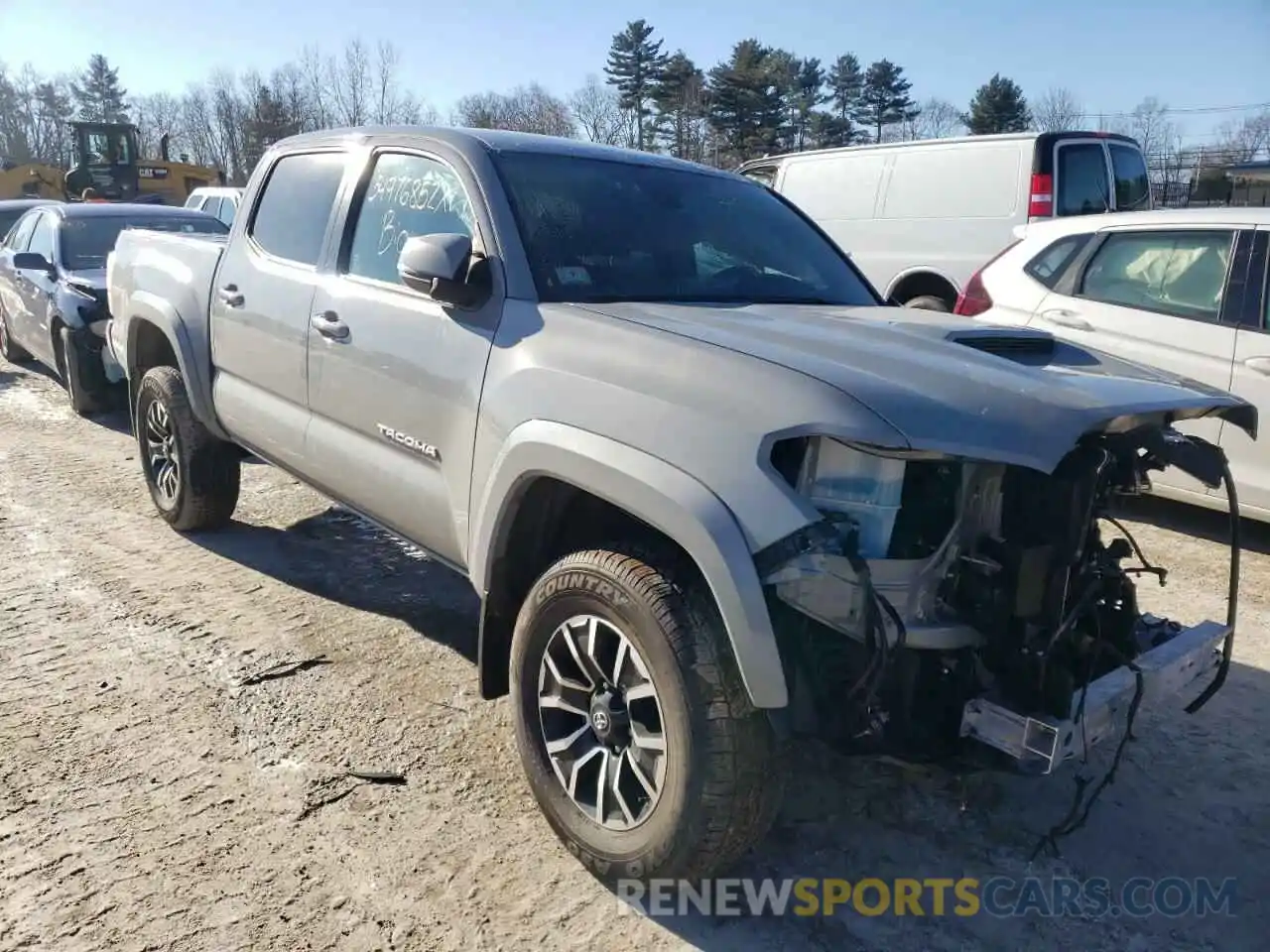 1 Photograph of a damaged car 3TMCZ5AN9MM434768 TOYOTA TACOMA 2021