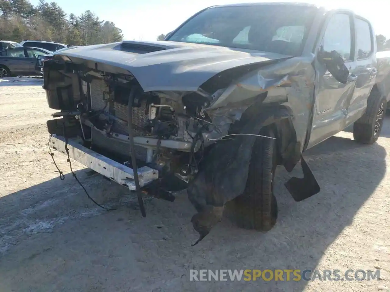 9 Photograph of a damaged car 3TMCZ5AN9MM434768 TOYOTA TACOMA 2021