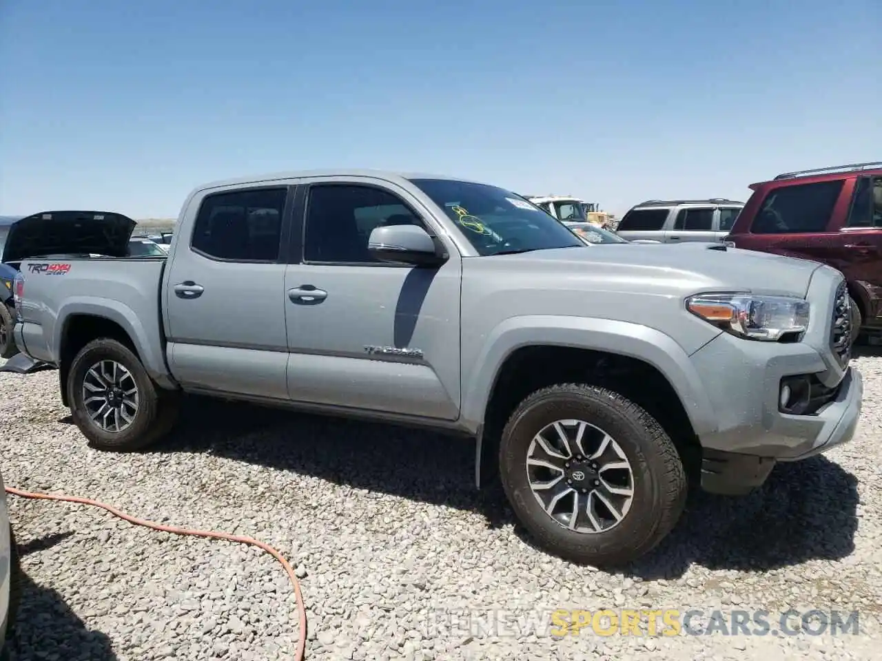 1 Photograph of a damaged car 3TMCZ5AN9MM434821 TOYOTA TACOMA 2021