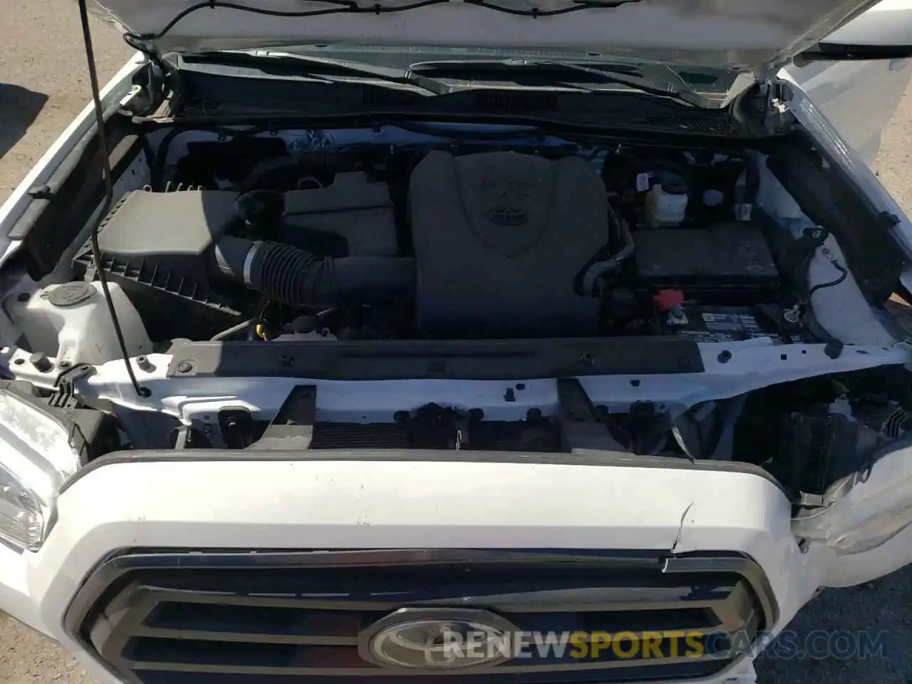 7 Photograph of a damaged car 3TMCZ5AN9MM452381 TOYOTA TACOMA 2021