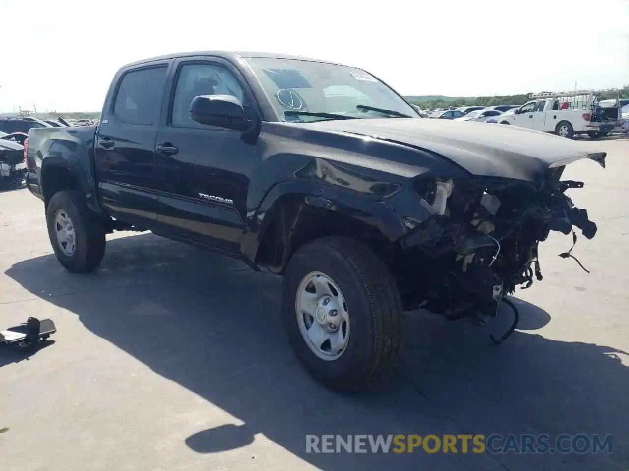 1 Photograph of a damaged car 3TMCZ5ANXMM369977 TOYOTA TACOMA 2021