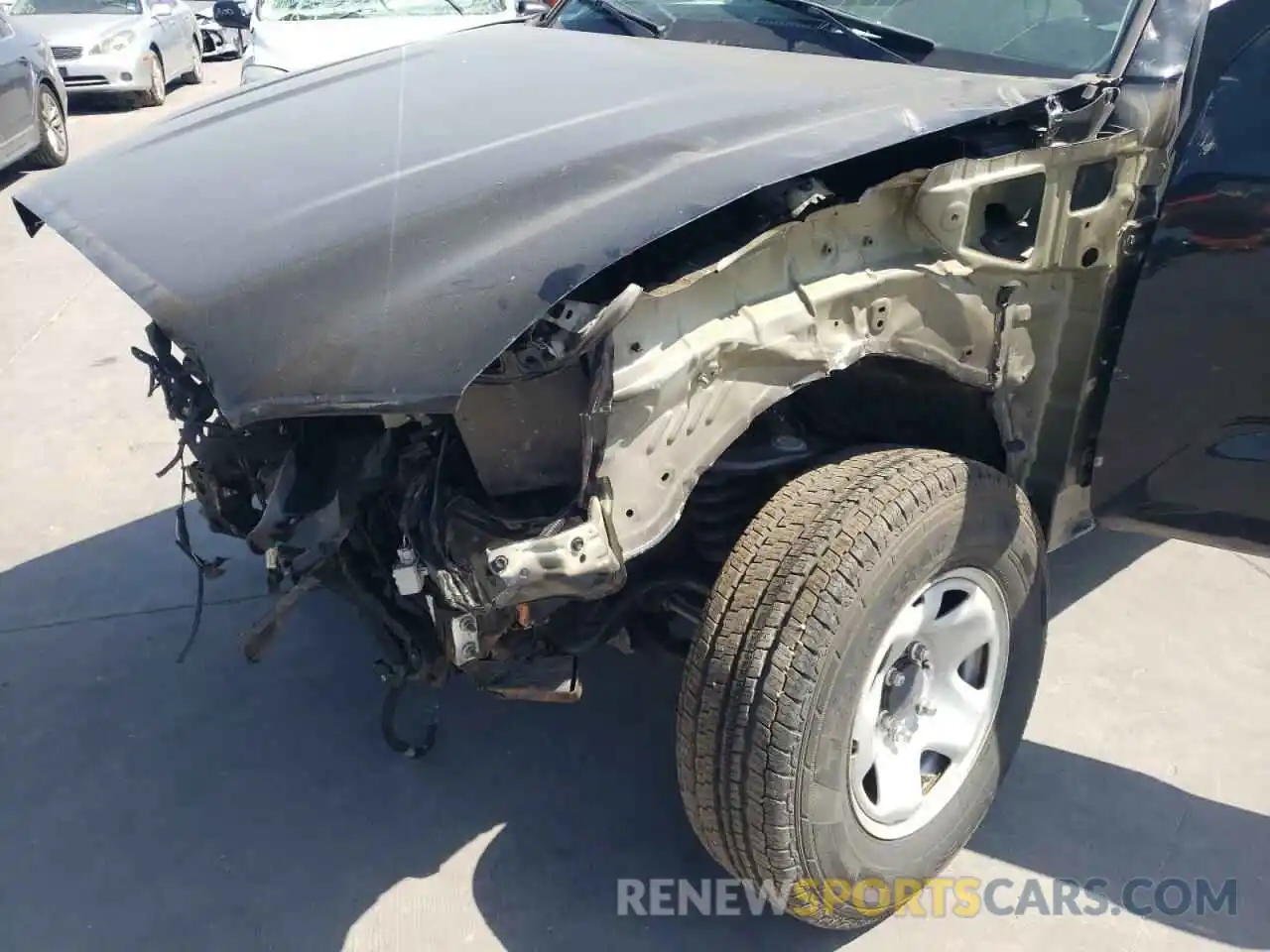 9 Photograph of a damaged car 3TMCZ5ANXMM369977 TOYOTA TACOMA 2021