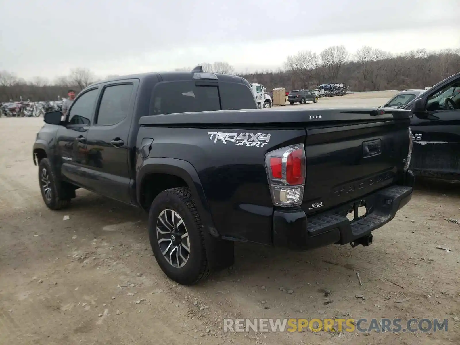 3 Photograph of a damaged car 3TMCZ5ANXMM371020 TOYOTA TACOMA 2021