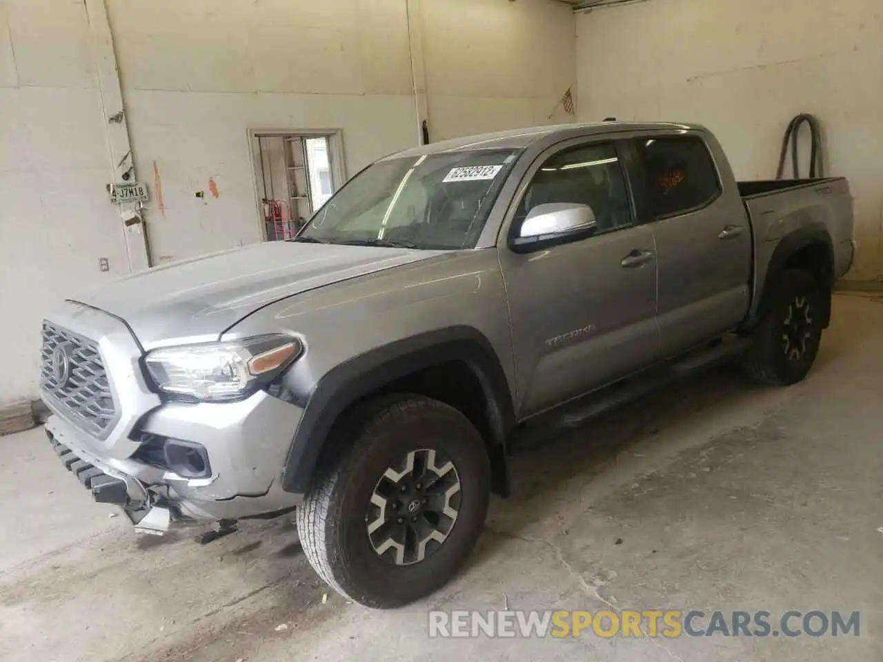 2 Photograph of a damaged car 3TMCZ5ANXMM372250 TOYOTA TACOMA 2021