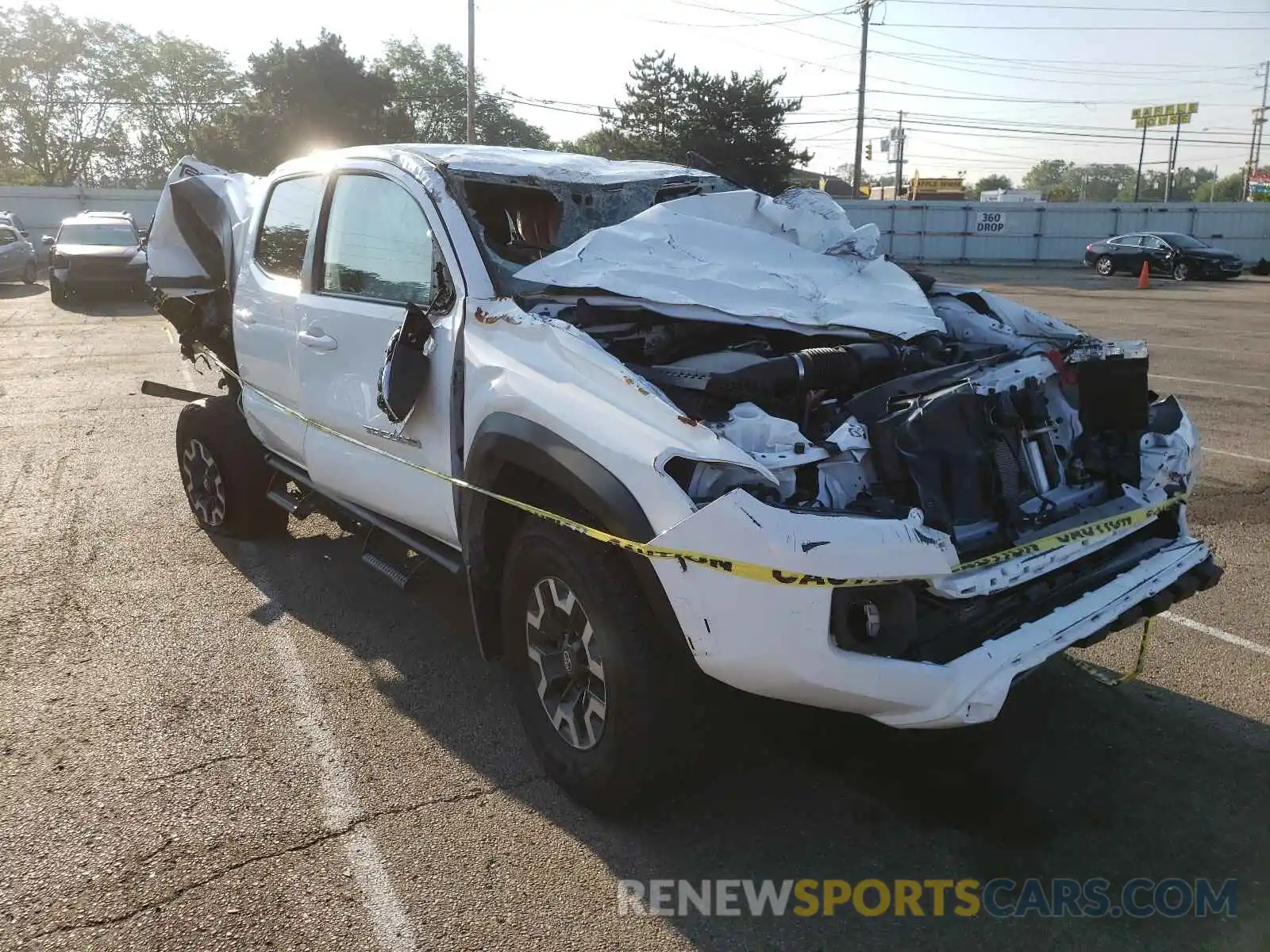 9 Photograph of a damaged car 3TMCZ5ANXMM374158 TOYOTA TACOMA 2021