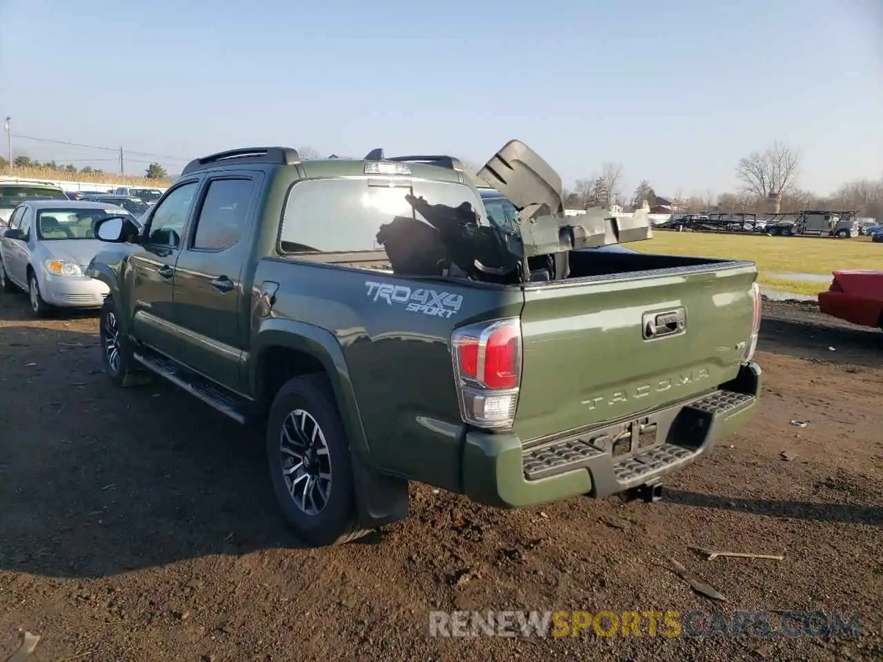 3 Photograph of a damaged car 3TMCZ5ANXMM374581 TOYOTA TACOMA 2021