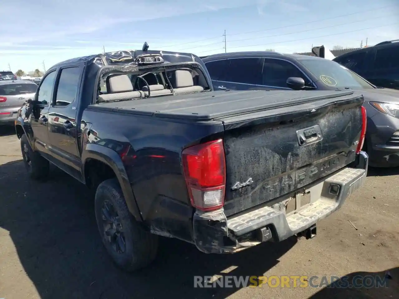 3 Photograph of a damaged car 3TMCZ5ANXMM380123 TOYOTA TACOMA 2021