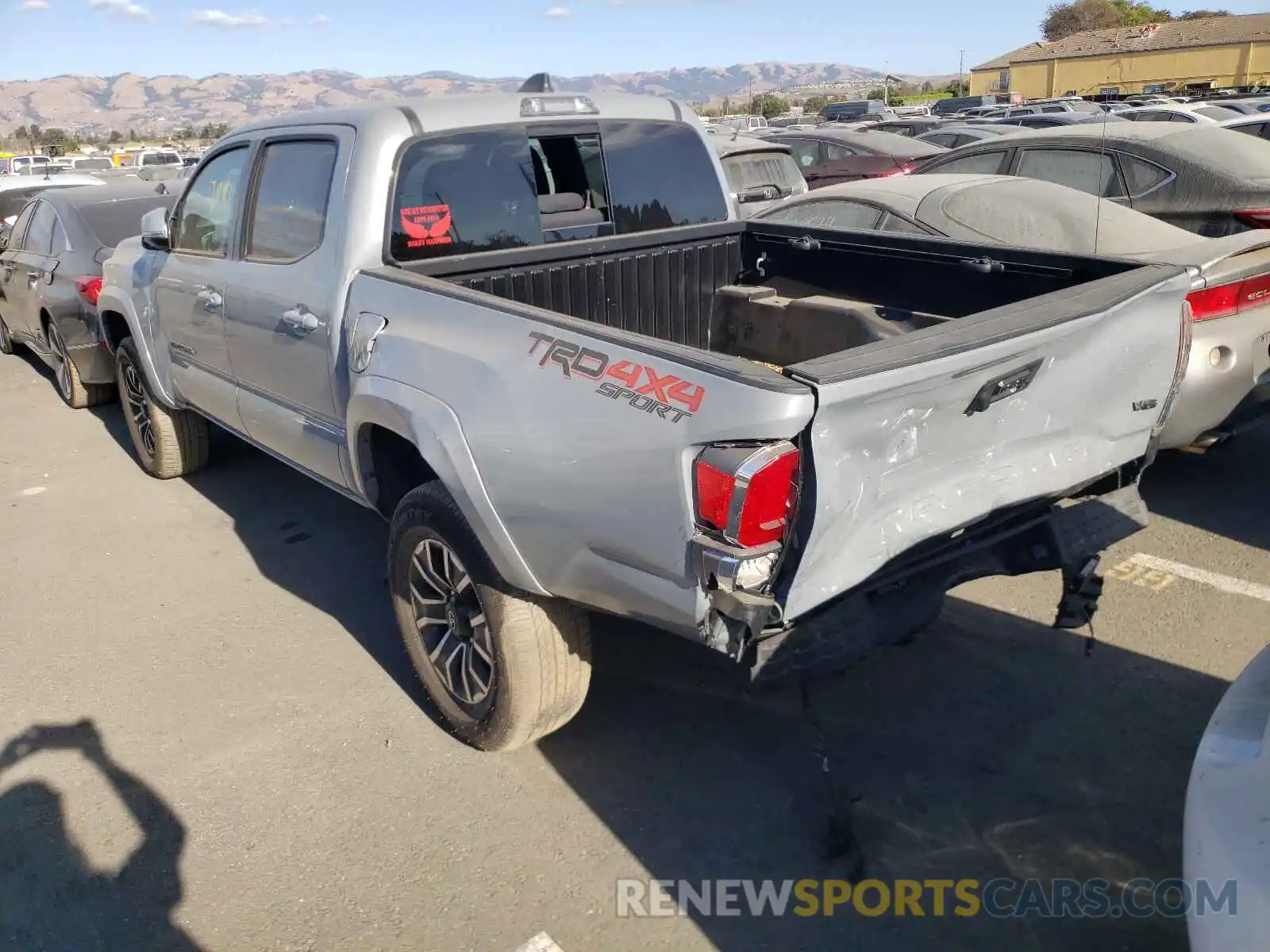 3 Photograph of a damaged car 3TMCZ5ANXMM386990 TOYOTA TACOMA 2021