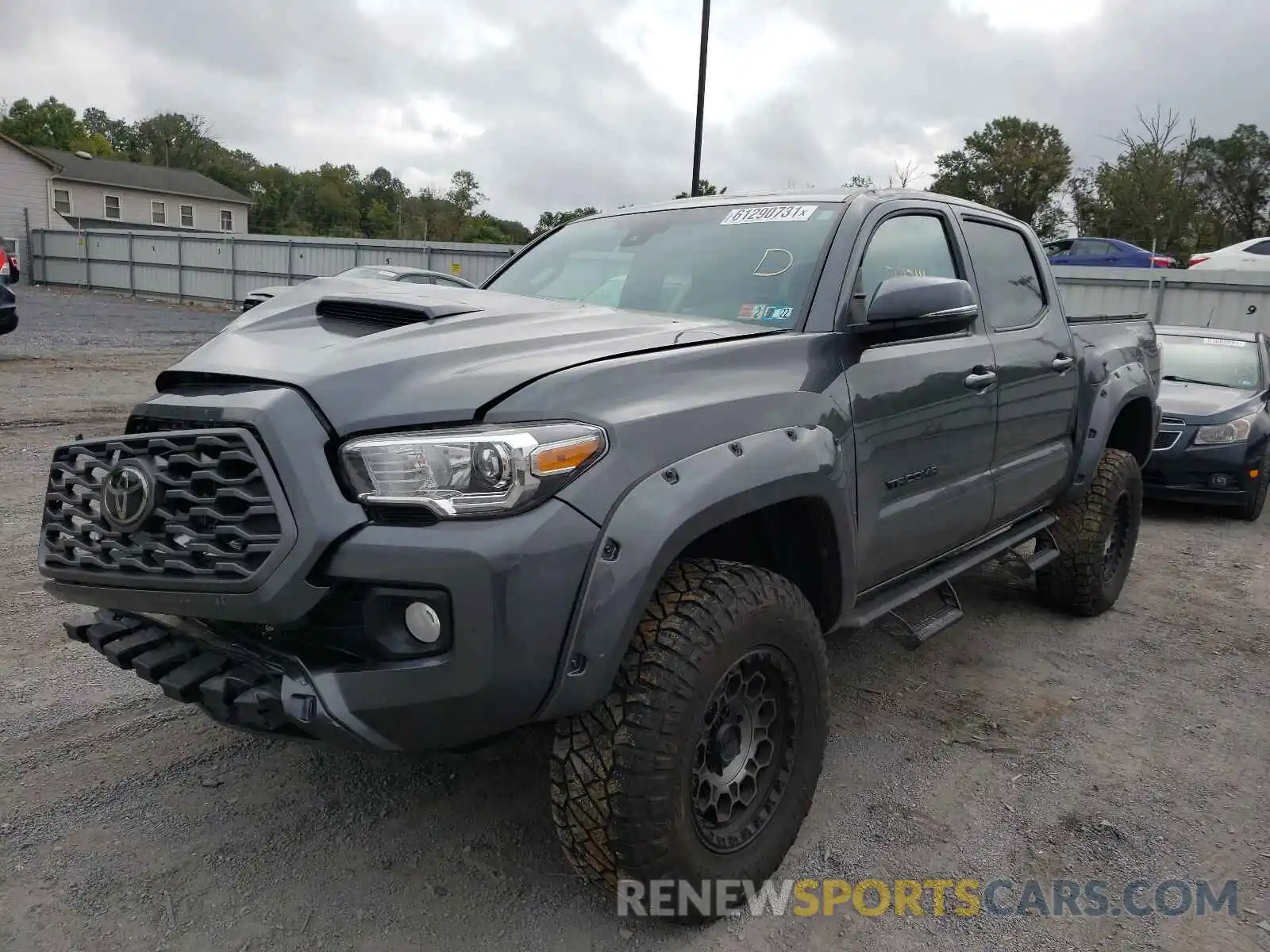 2 Photograph of a damaged car 3TMCZ5ANXMM389243 TOYOTA TACOMA 2021