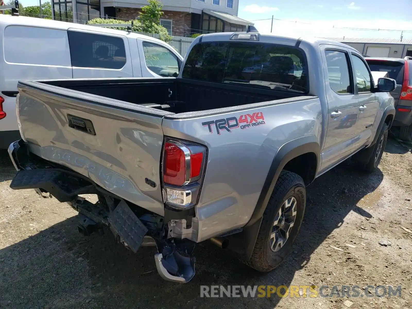 4 Photograph of a damaged car 3TMCZ5ANXMM398458 TOYOTA TACOMA 2021