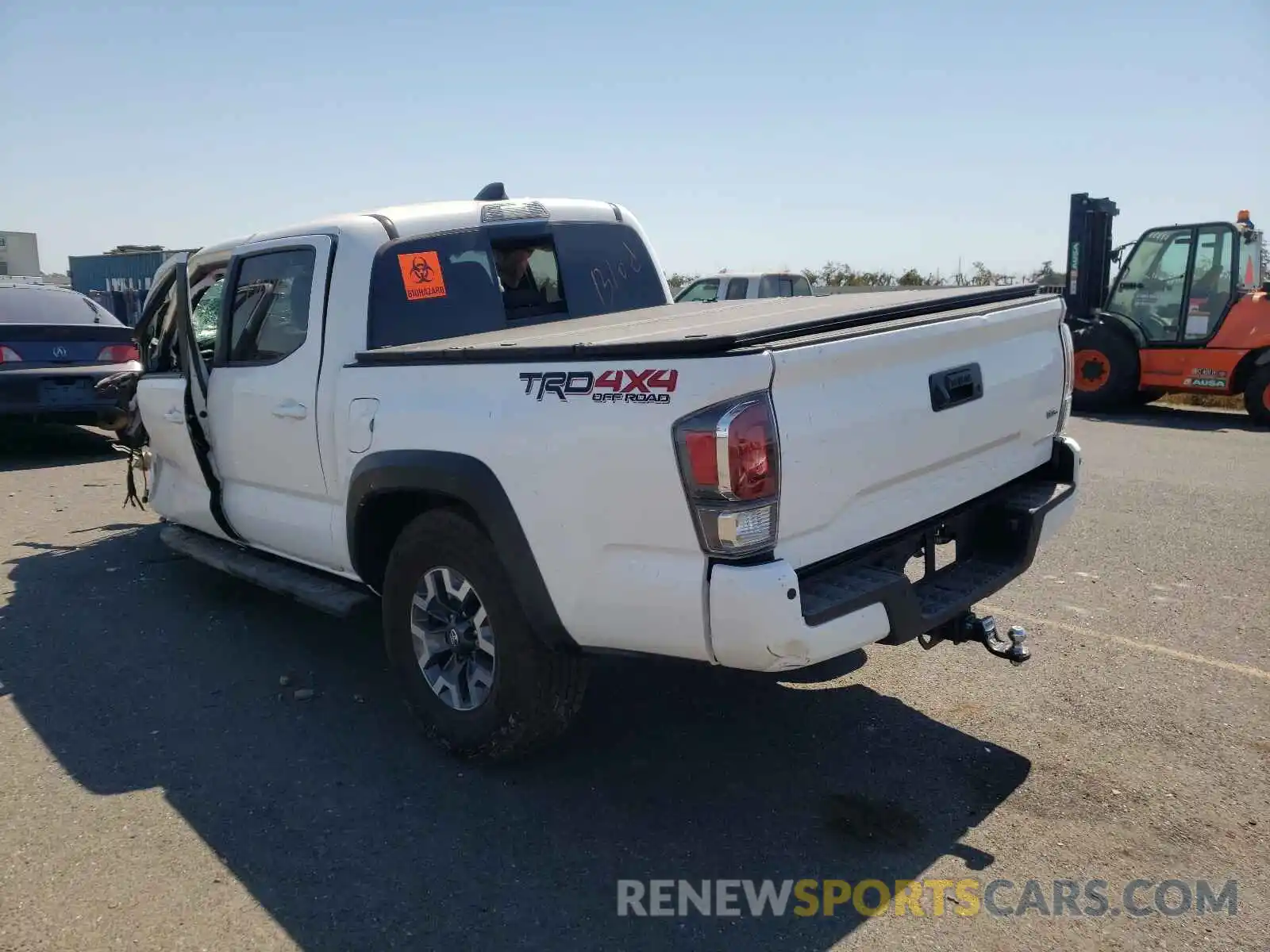 3 Photograph of a damaged car 3TMCZ5ANXMM399142 TOYOTA TACOMA 2021