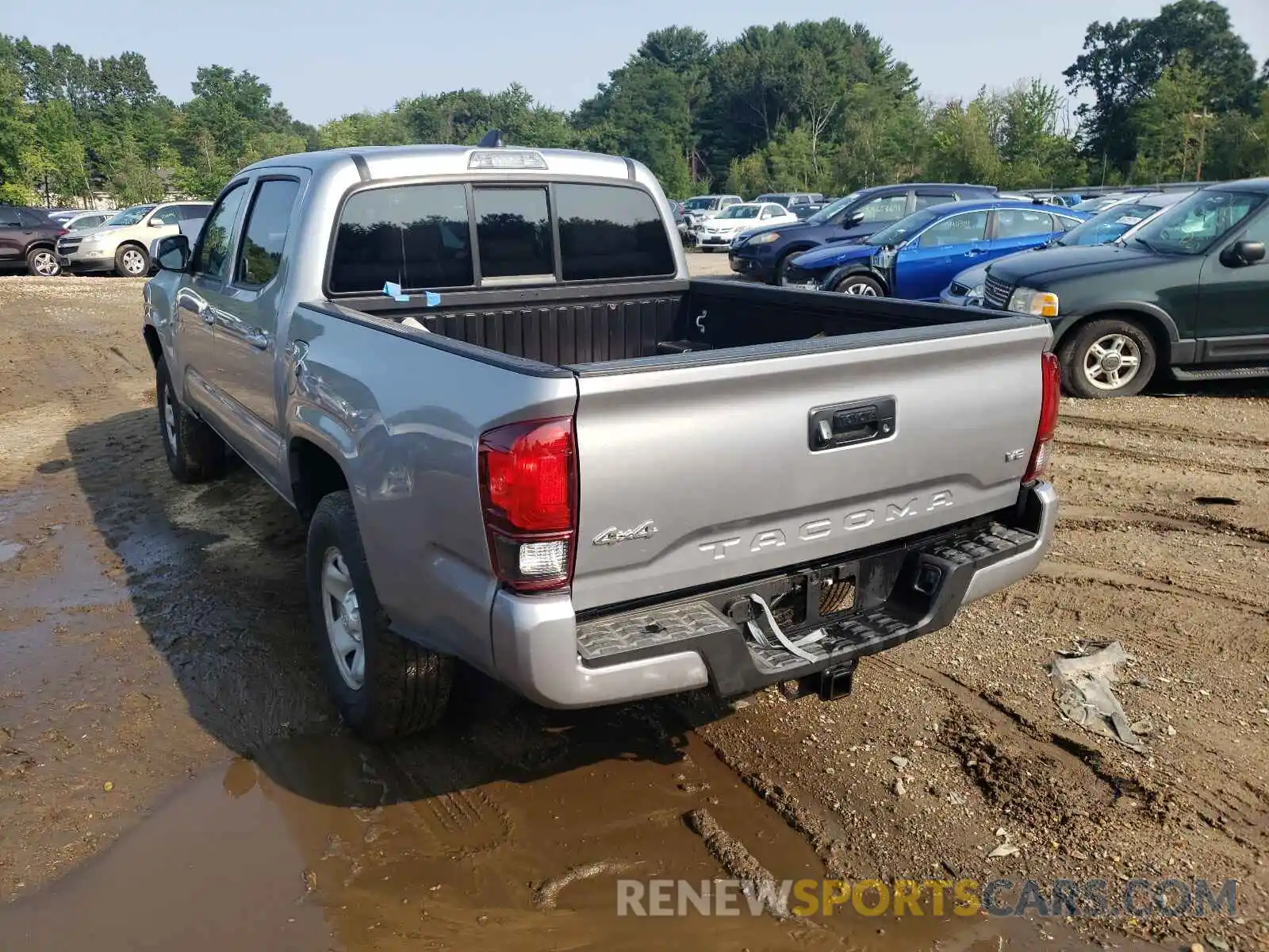 3 Photograph of a damaged car 3TMCZ5ANXMM401469 TOYOTA TACOMA 2021