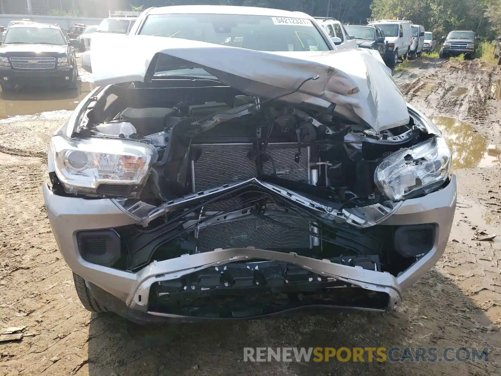 9 Photograph of a damaged car 3TMCZ5ANXMM401469 TOYOTA TACOMA 2021