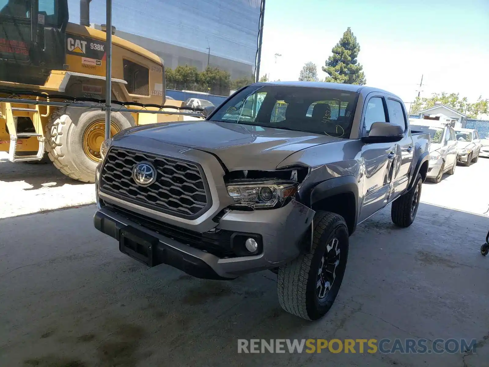 2 Photograph of a damaged car 3TMCZ5ANXMM401715 TOYOTA TACOMA 2021