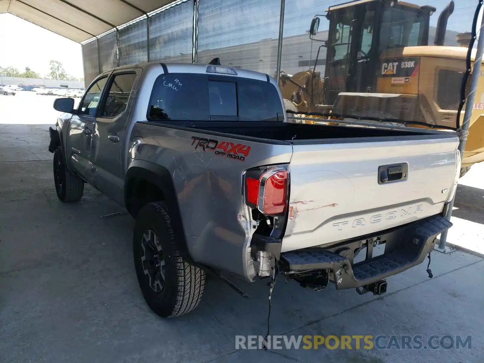 3 Photograph of a damaged car 3TMCZ5ANXMM401715 TOYOTA TACOMA 2021