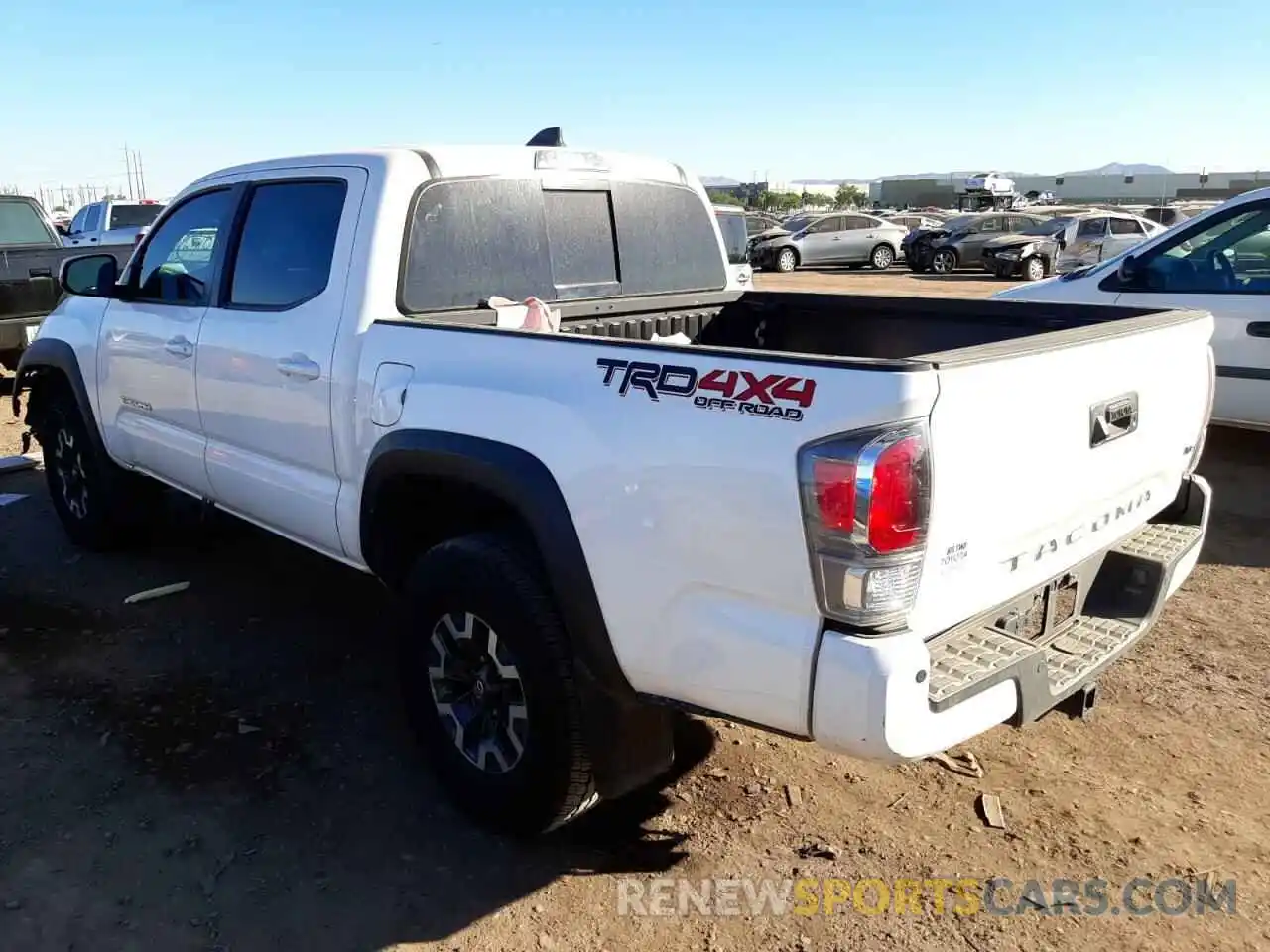 3 Photograph of a damaged car 3TMCZ5ANXMM403559 TOYOTA TACOMA 2021