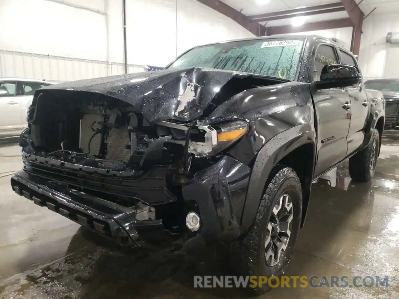 2 Photograph of a damaged car 3TMCZ5ANXMM416702 TOYOTA TACOMA 2021