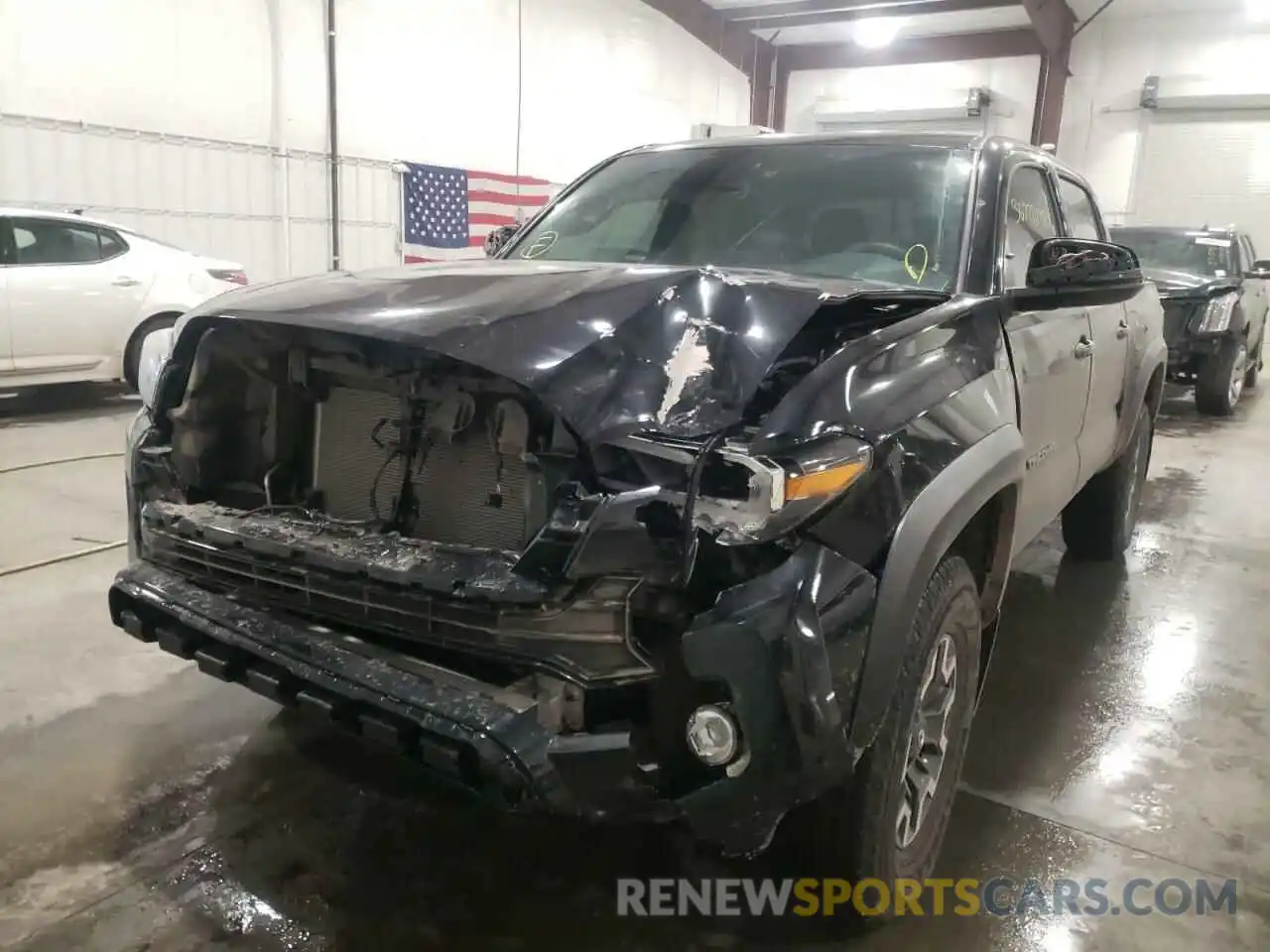 9 Photograph of a damaged car 3TMCZ5ANXMM416702 TOYOTA TACOMA 2021