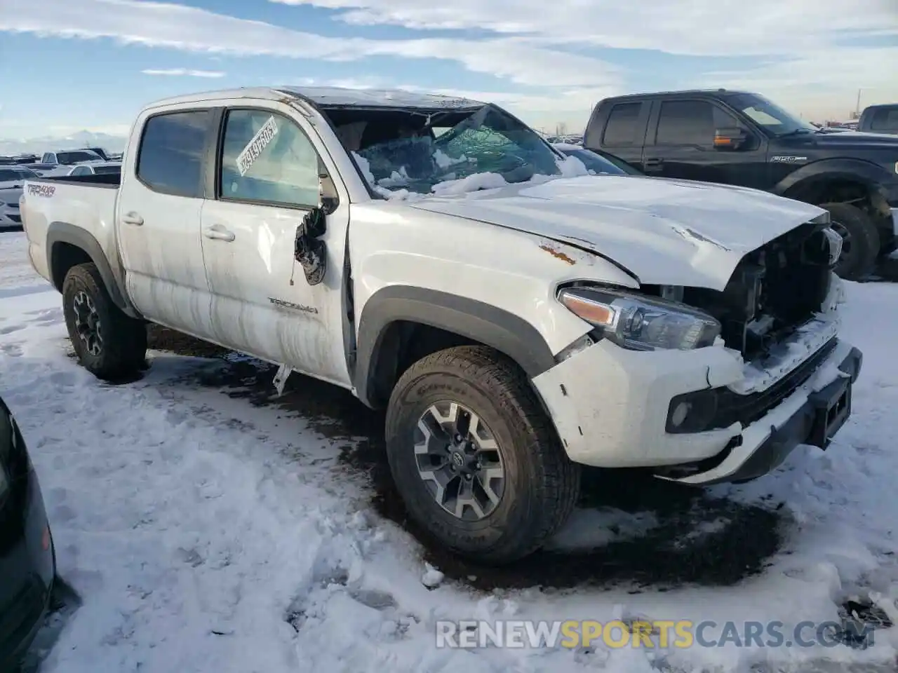 1 Photograph of a damaged car 3TMCZ5ANXMM422127 TOYOTA TACOMA 2021