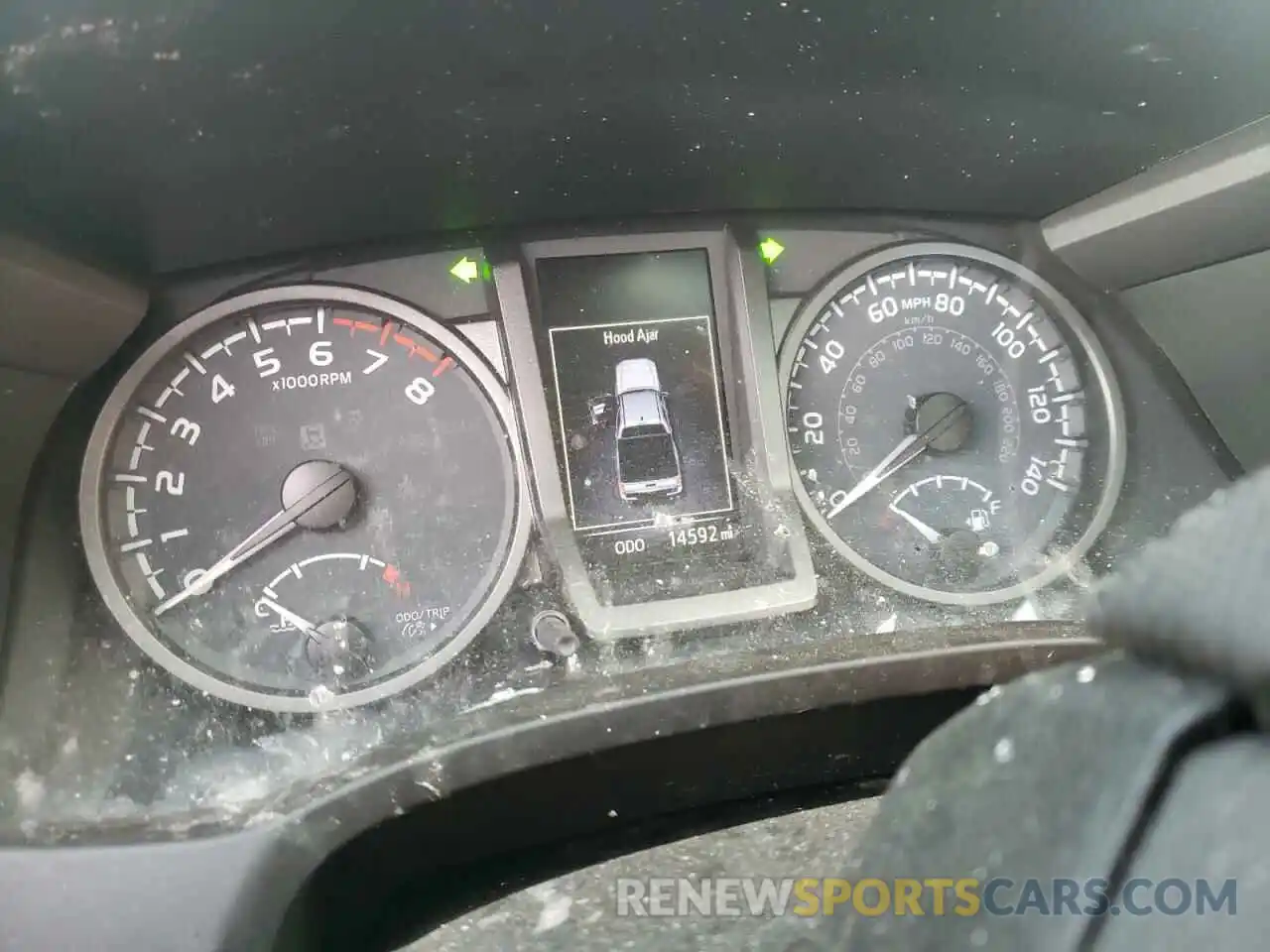 8 Photograph of a damaged car 3TMCZ5ANXMM422127 TOYOTA TACOMA 2021