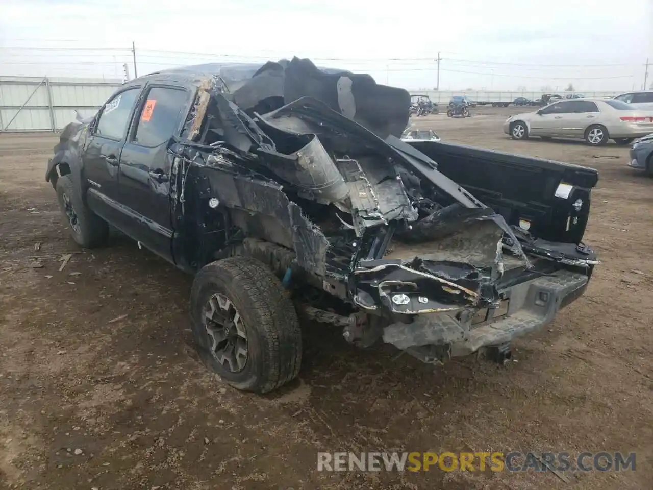 3 Photograph of a damaged car 3TMCZ5ANXMM422600 TOYOTA TACOMA 2021