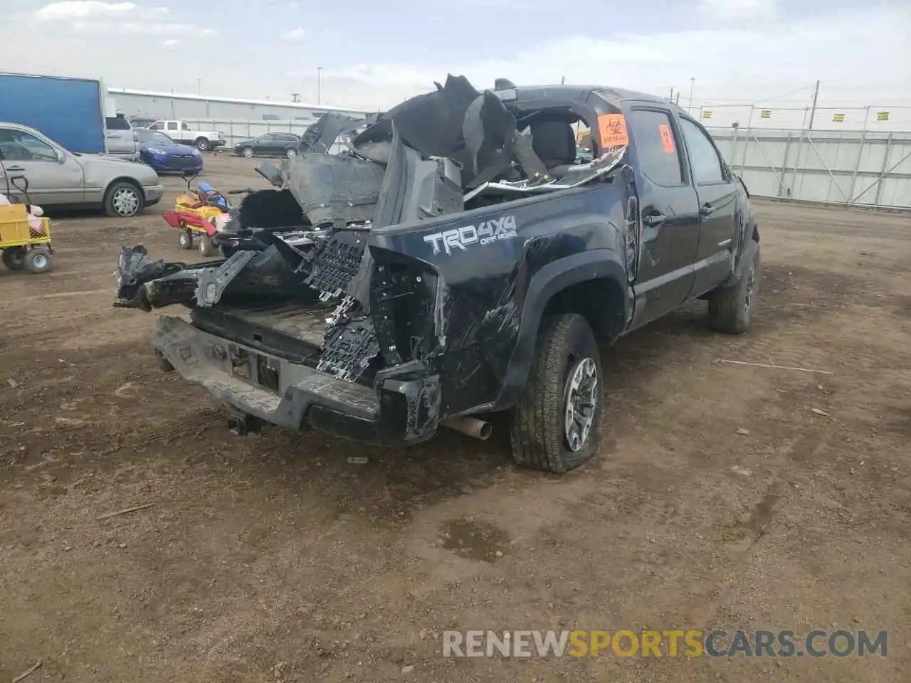 4 Фотография поврежденного автомобиля 3TMCZ5ANXMM422600 TOYOTA TACOMA 2021